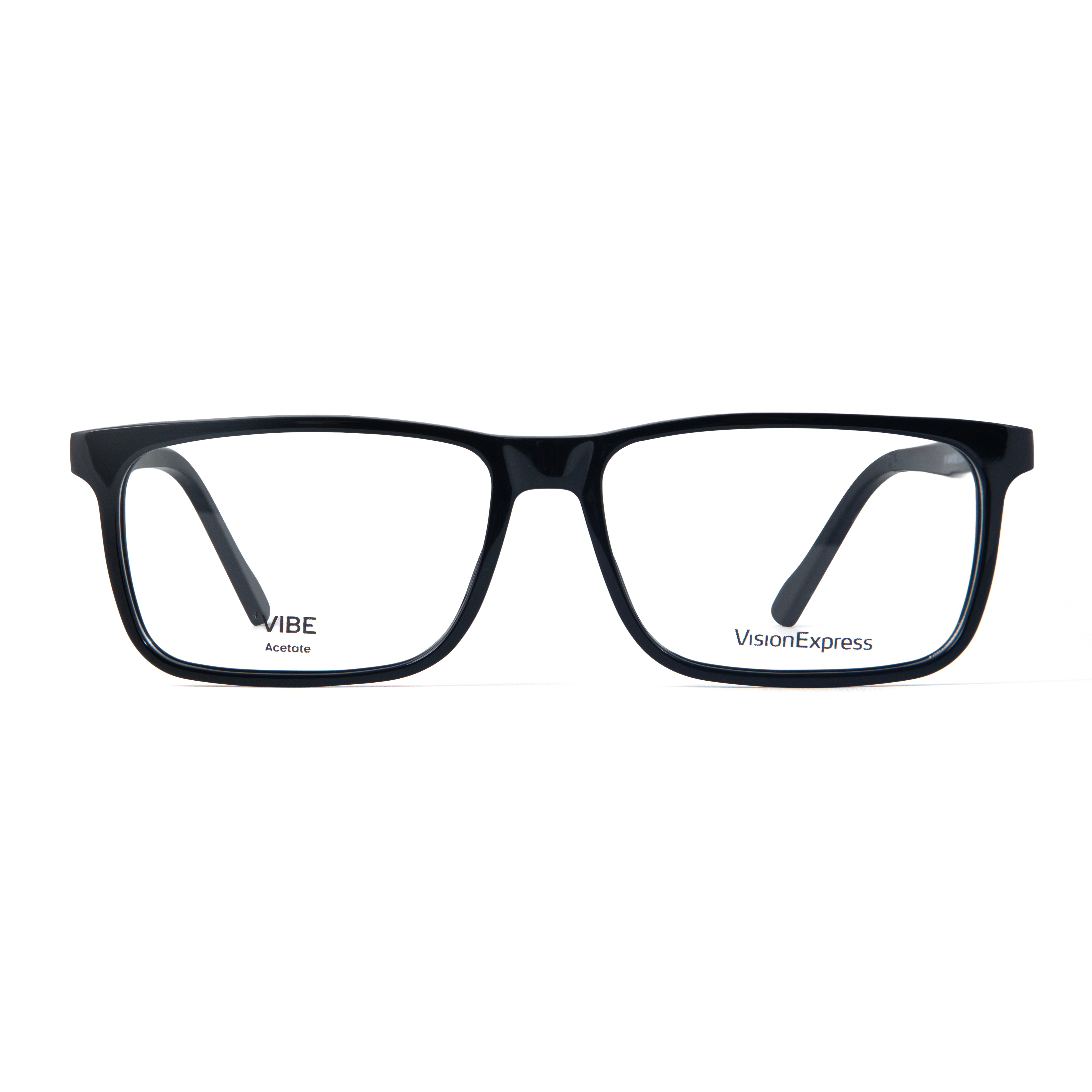 Black Rectangle Frame for Men +VIBE