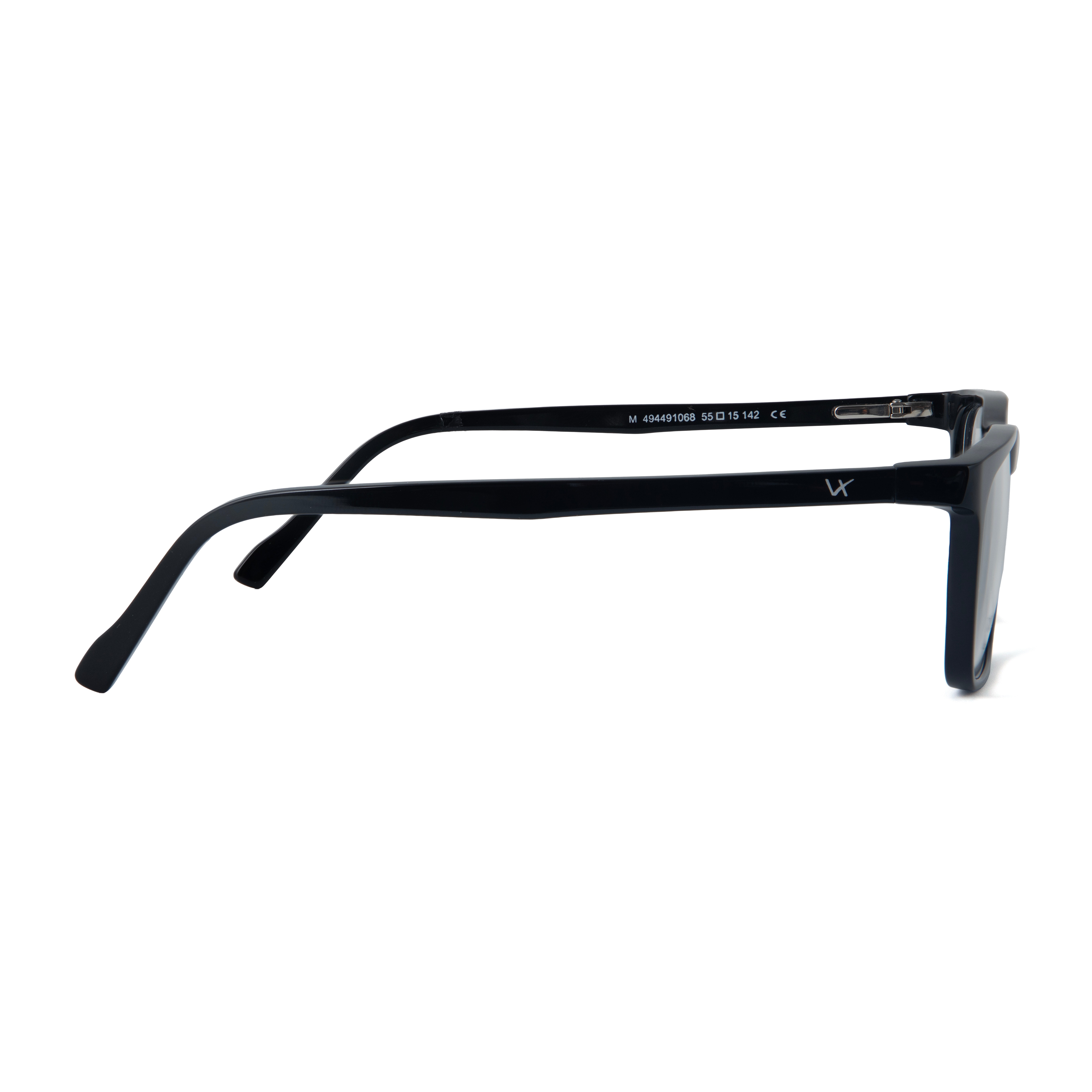 Black Rectangle Frame for Men +VIBE