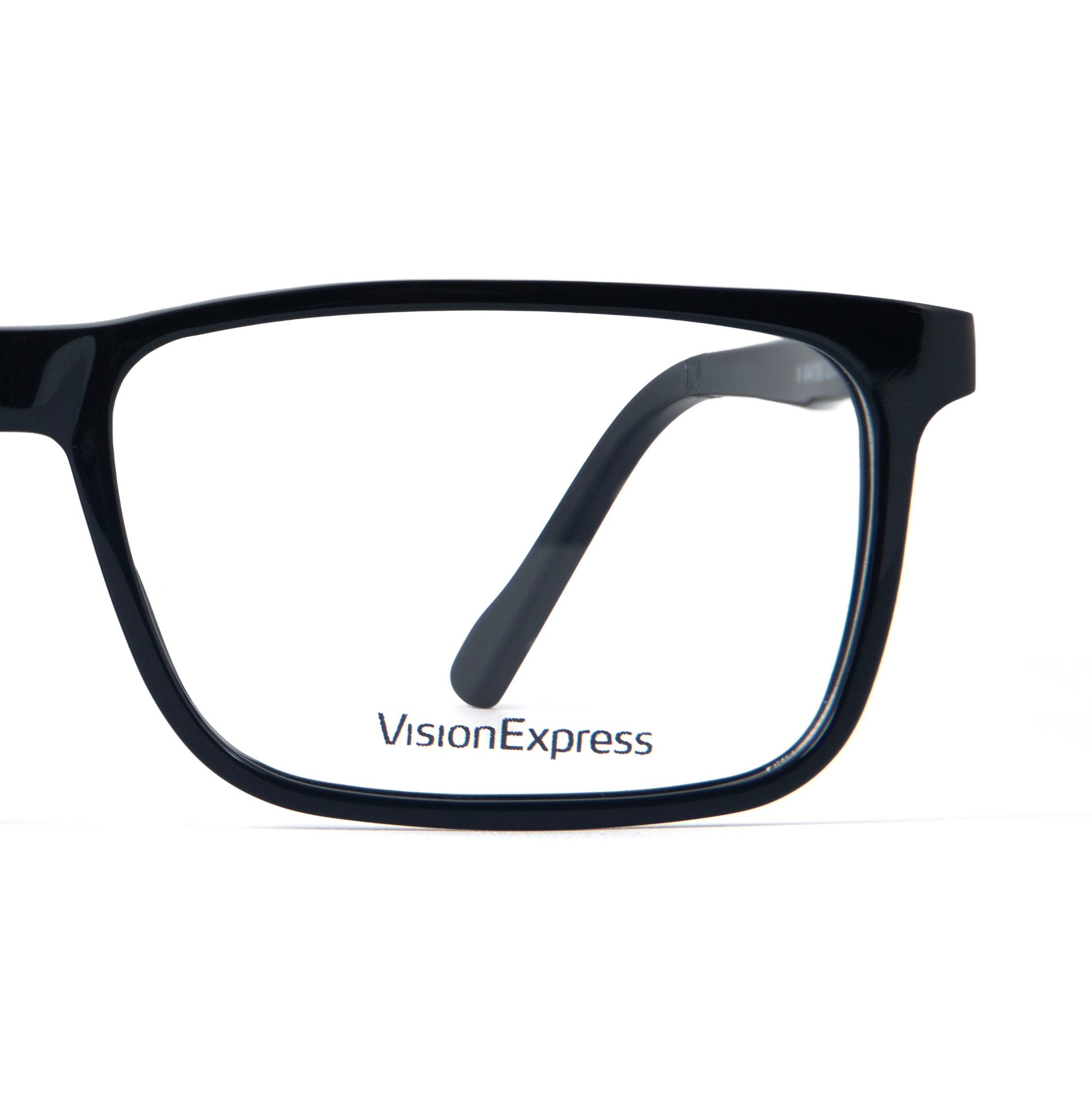 Black Rectangle Frame for Men +VIBE