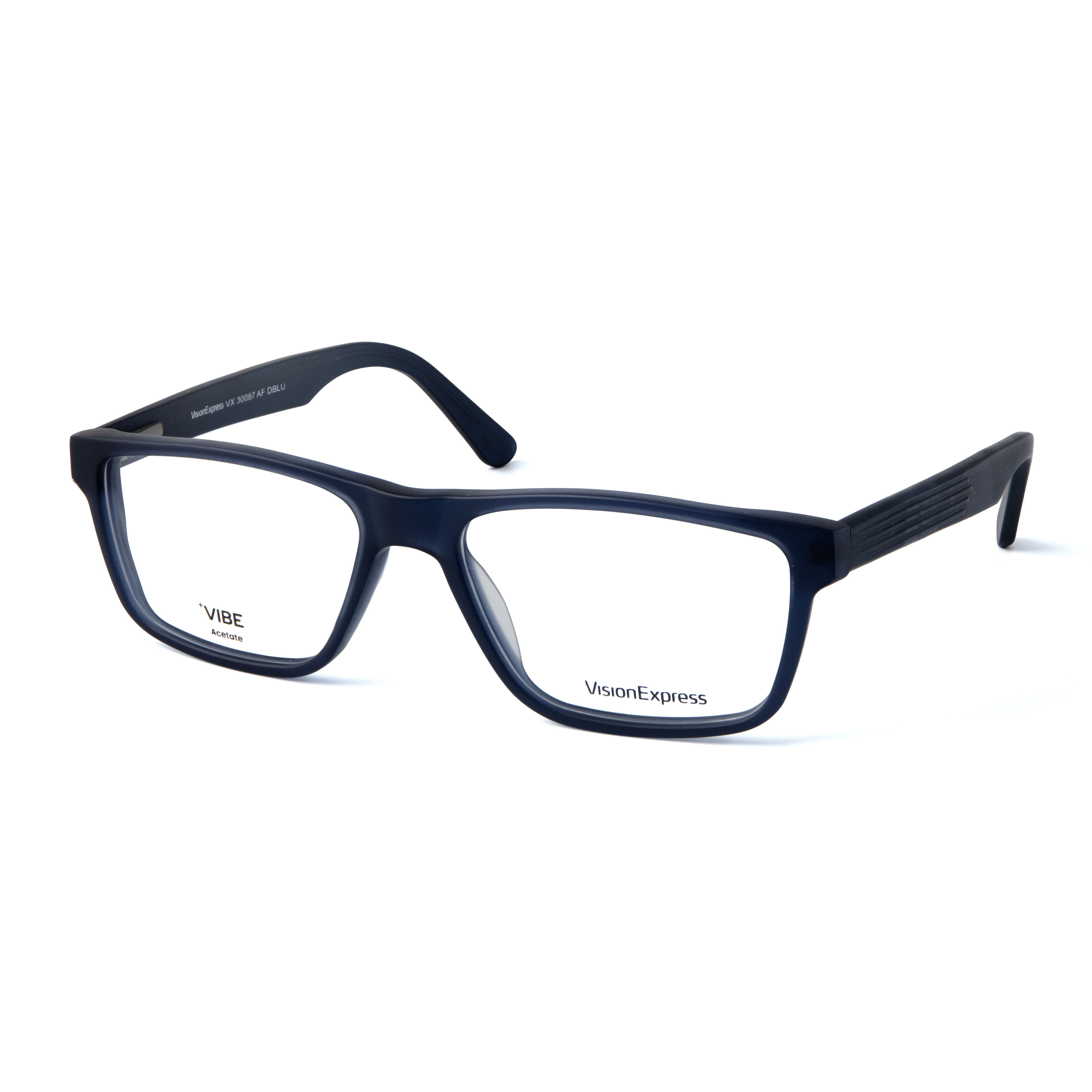 Blue Rectangle Frame for Men +VIBE