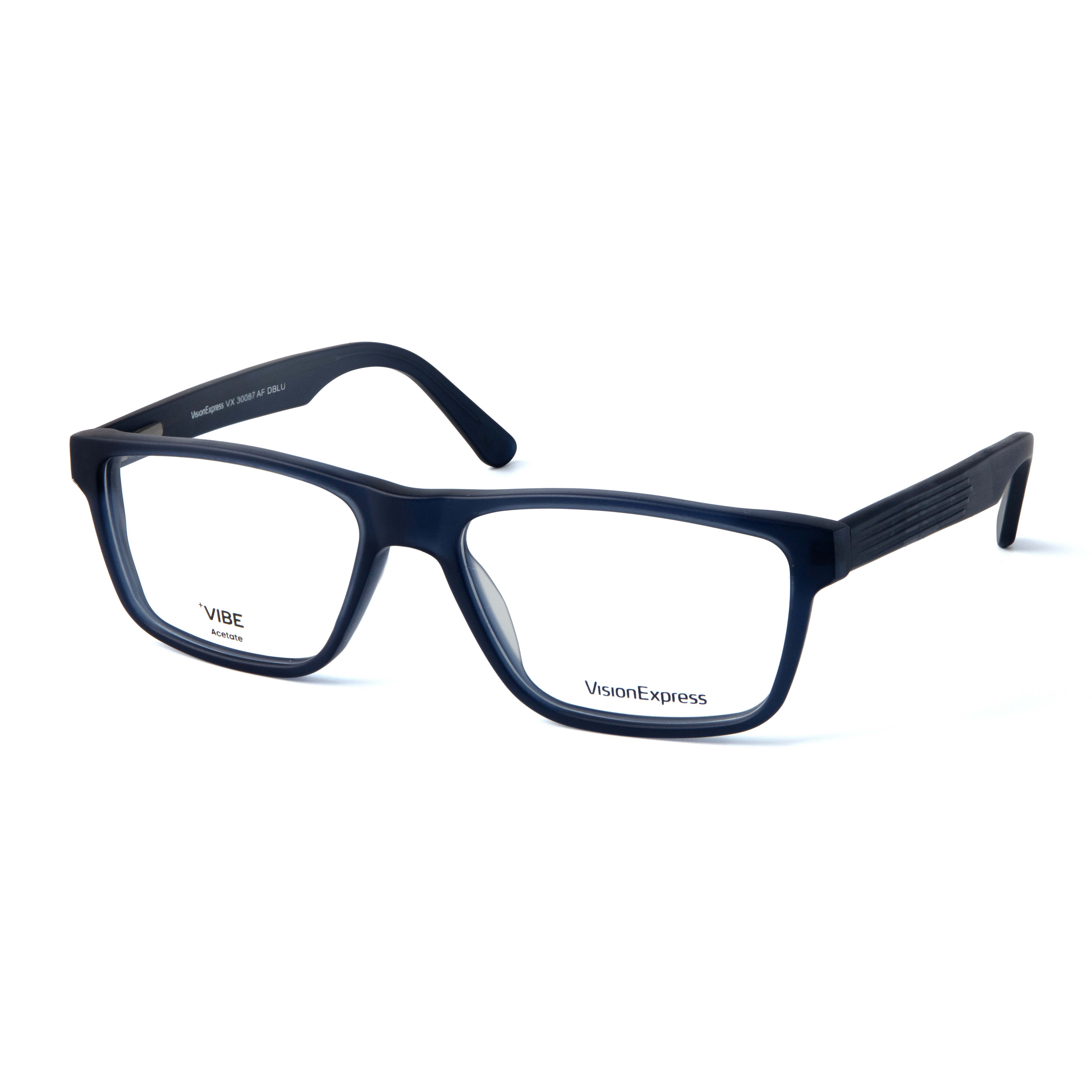 Blue Rectangle Frame for Men +VIBE