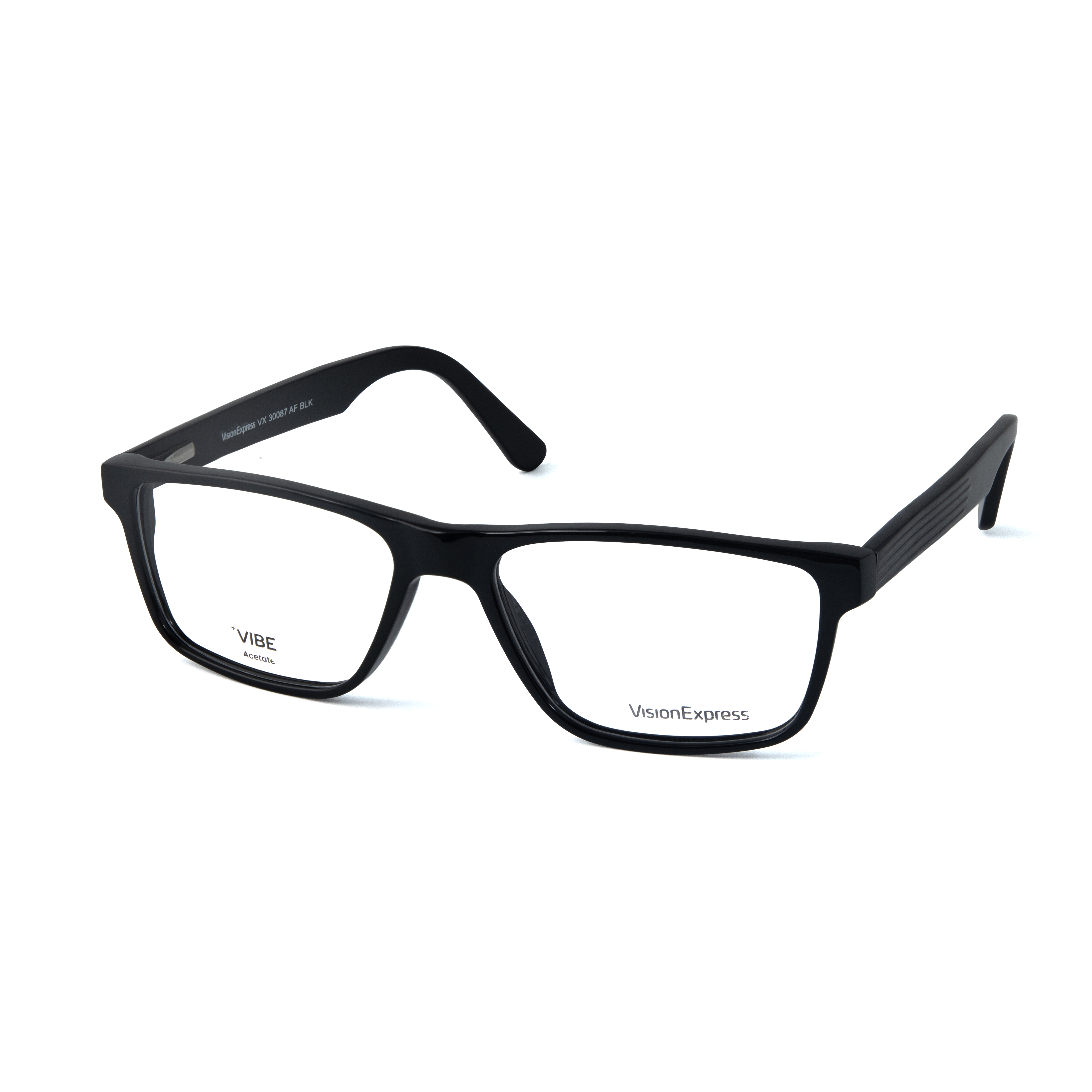 Black Rectangle Frame for Men +VIBE