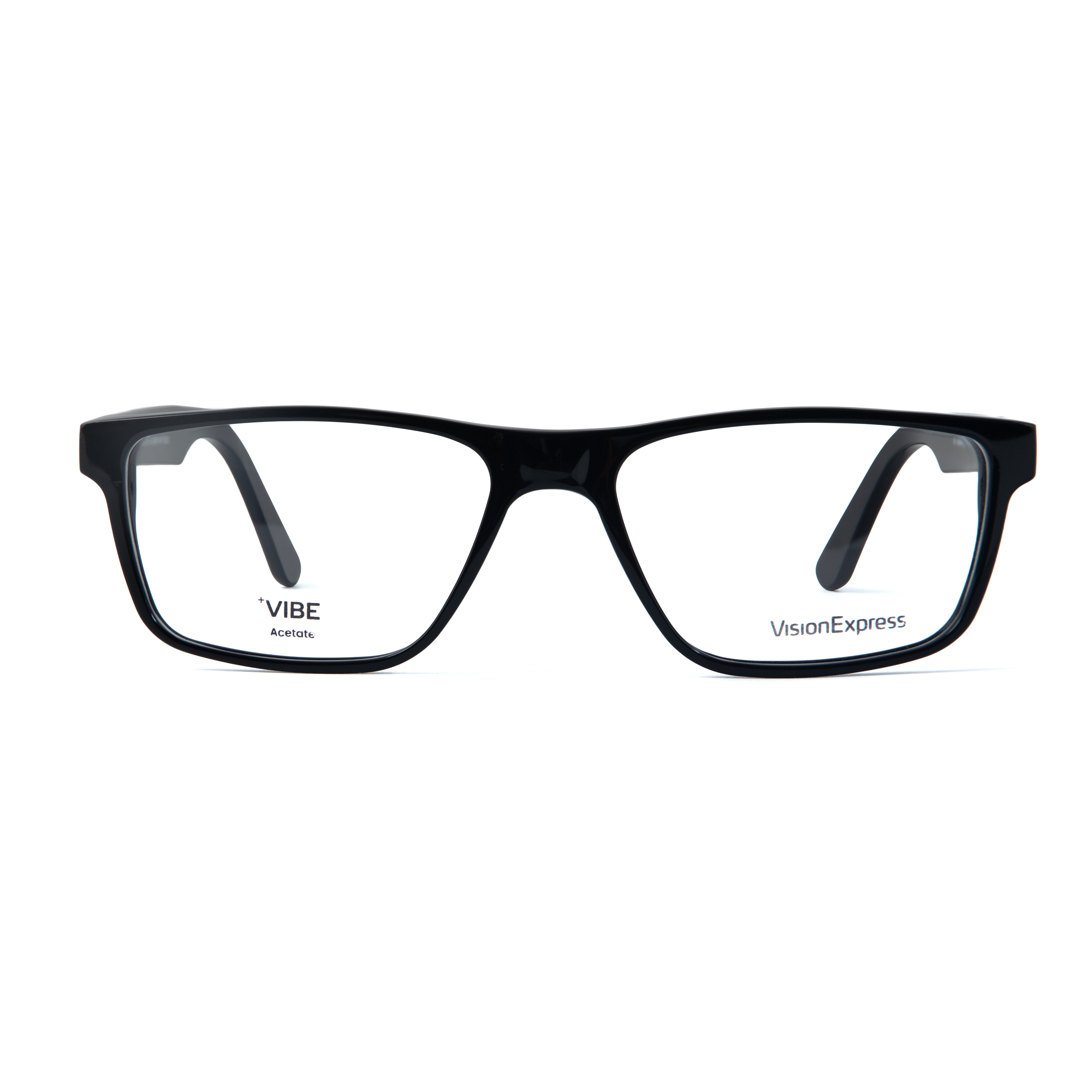 Black Rectangle Frame for Men +VIBE