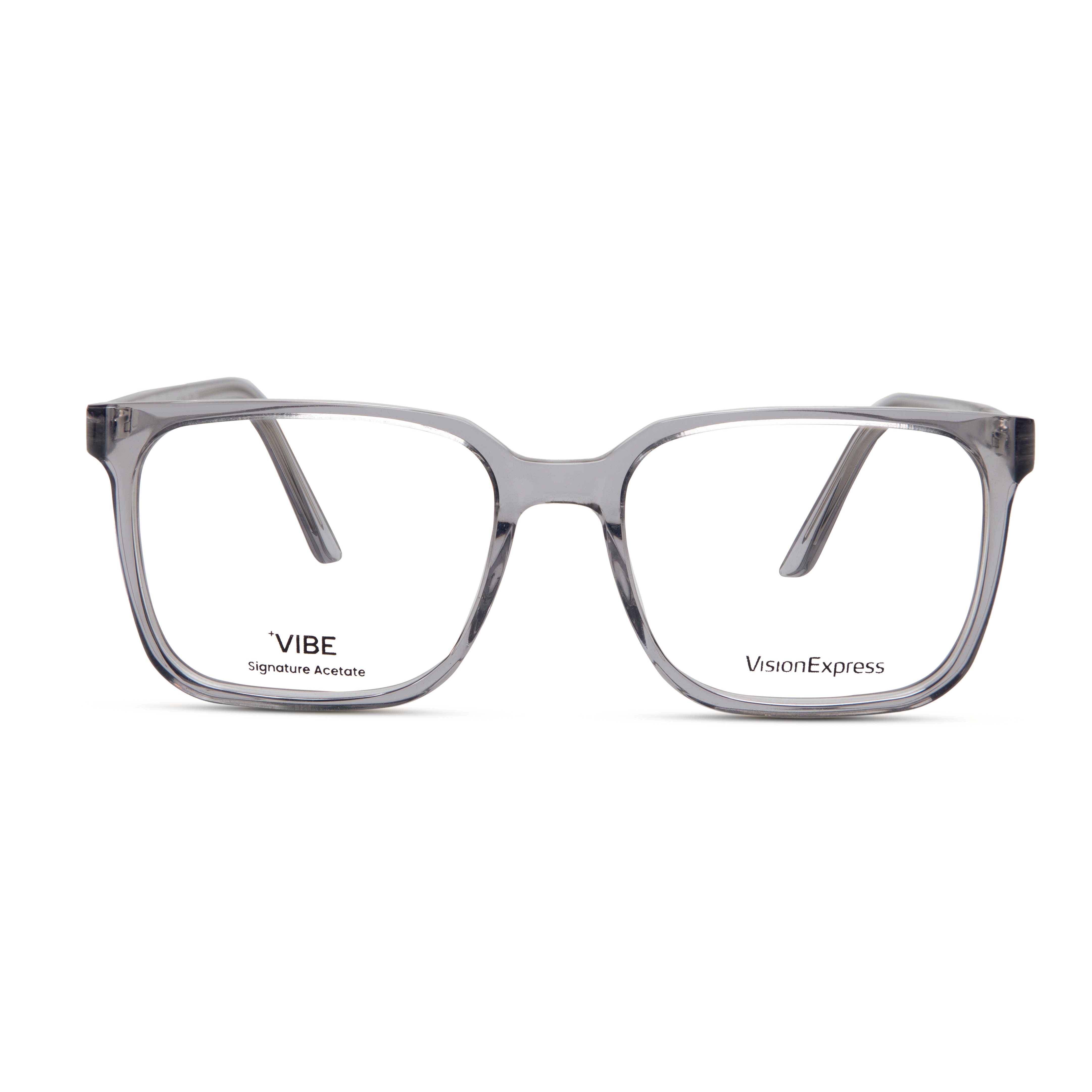 Grey Square Frame for Men +VIBE