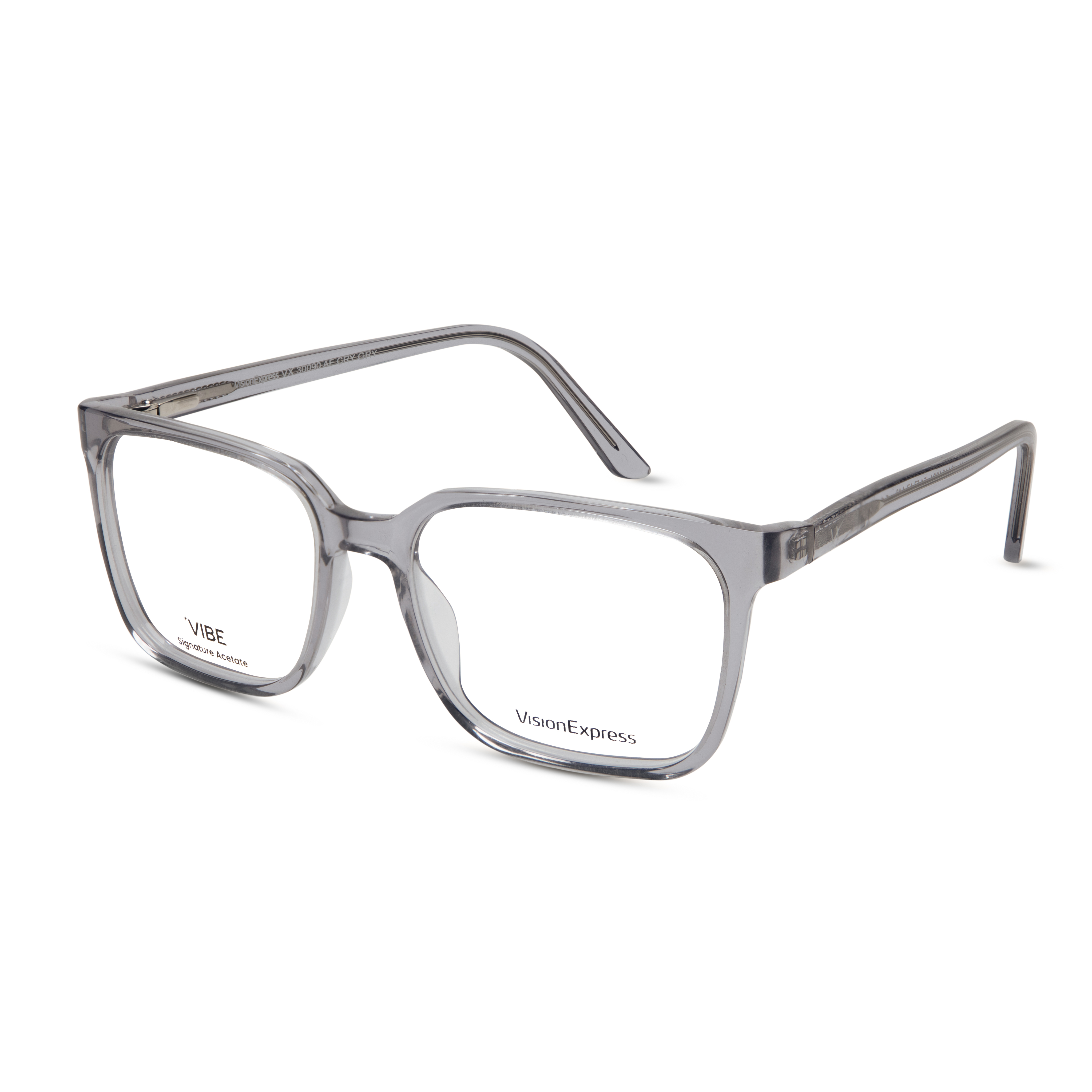Grey Square Frame for Men +VIBE