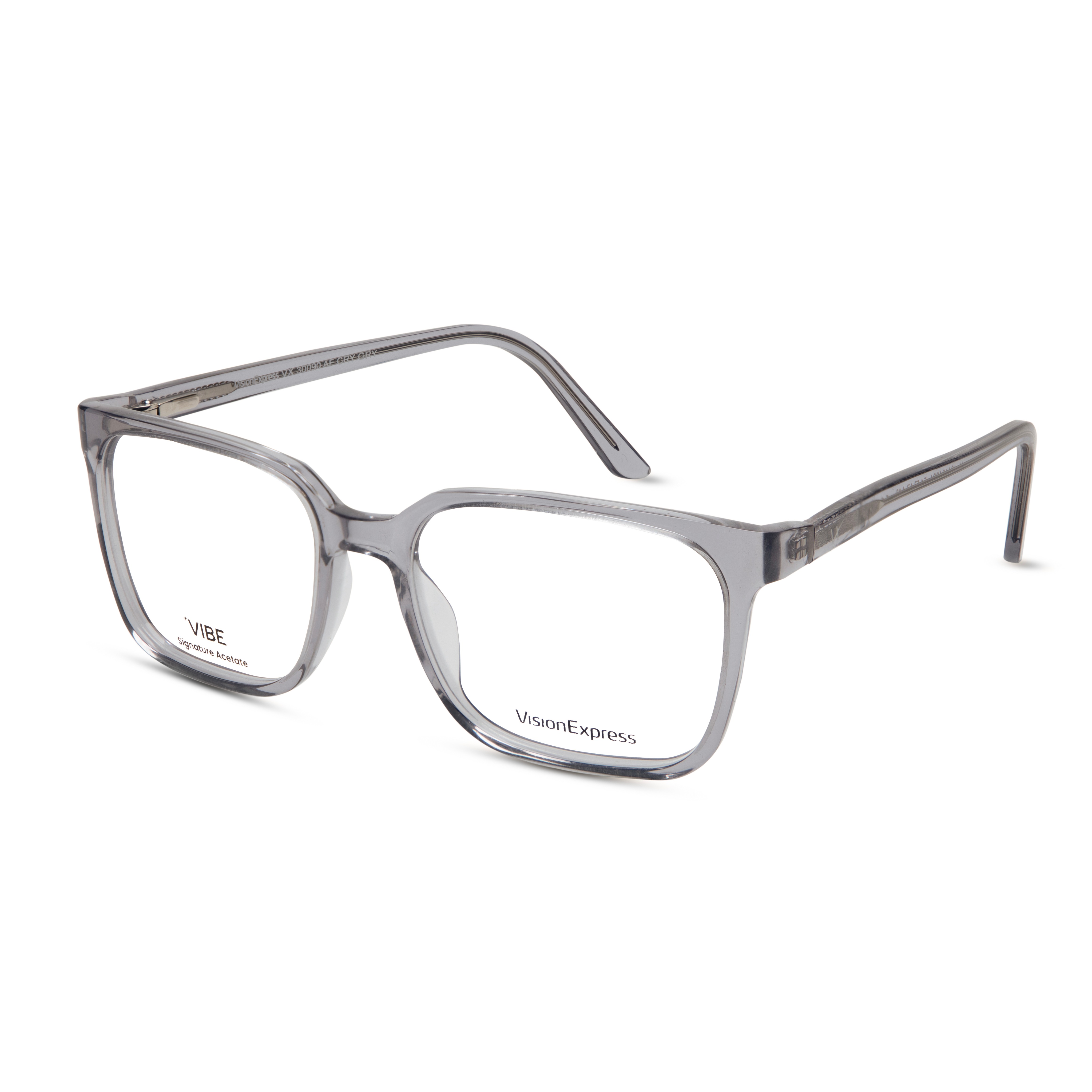 Grey Square Frame for Men +VIBE