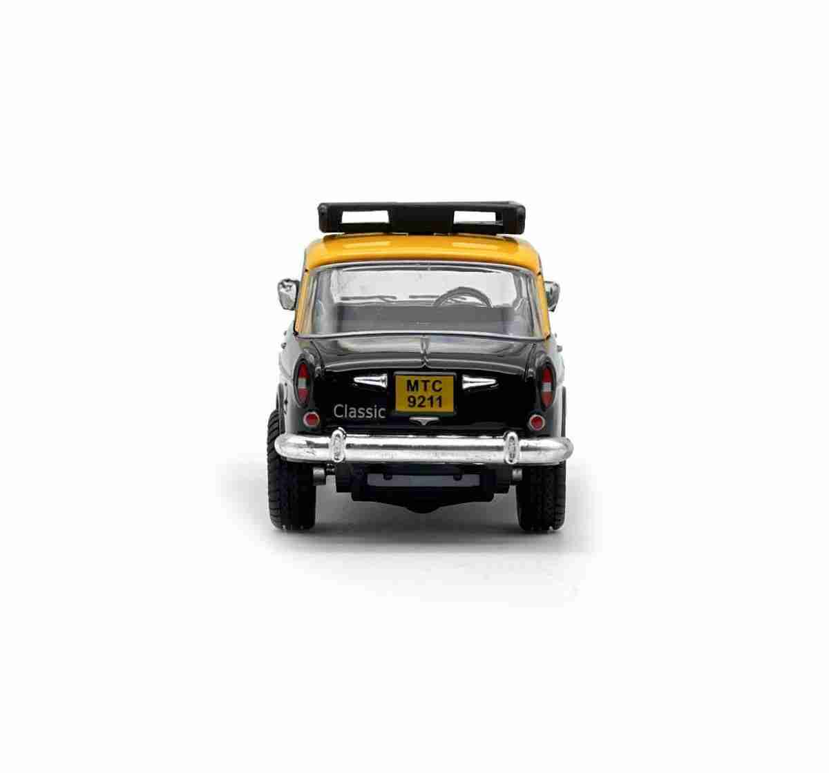 Centy Queen 70s Taxi Pull Back Toy Car with Door Openable for 3Y+