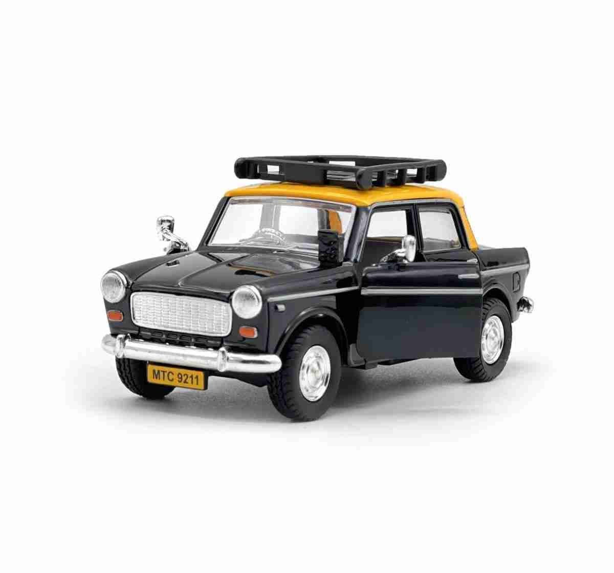 ミニカー MILTON MINI TOYS No,306 CHEVROLET TAXI Centy Queen 70s Taxi Pull Back Toy Car with Door Openable for 3Y+