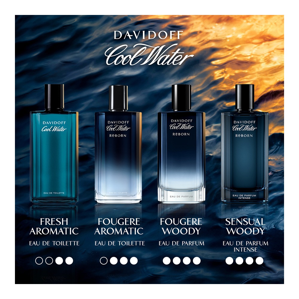 Cool Water Reborn Eau De Parfum Intense For Men • 50ml