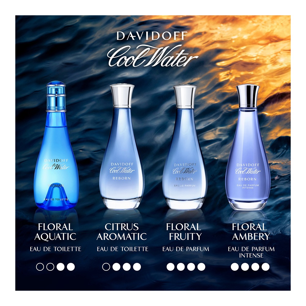 Cool Water Reborn Eau De Parfum Intense For Women • 50ml