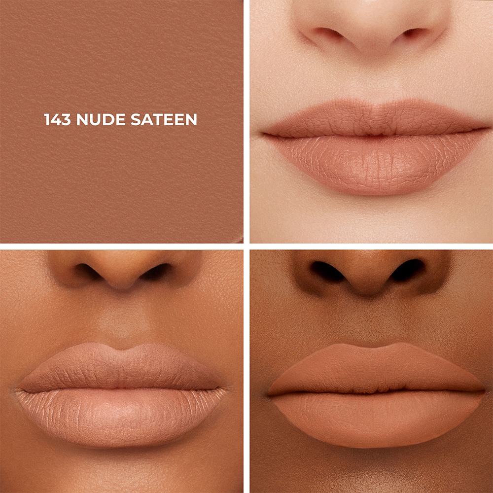 Caviar Smoothing Matte Lipstick • 143 Nude Sateen