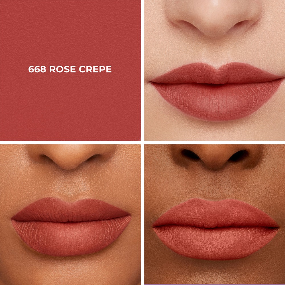 Caviar Smoothing Matte Lipstick • 668 Rose Crepe