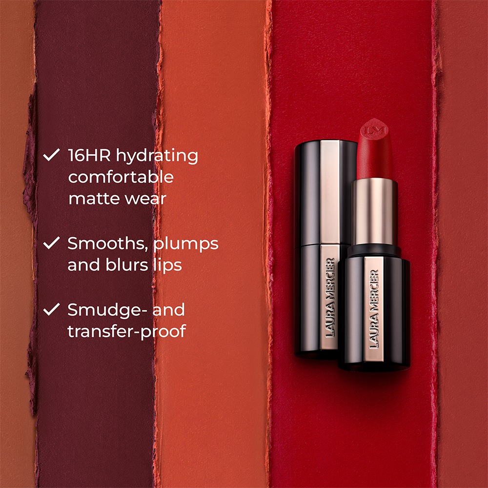 Caviar Smoothing Matte Lipstick • 680 Rosewood Silk