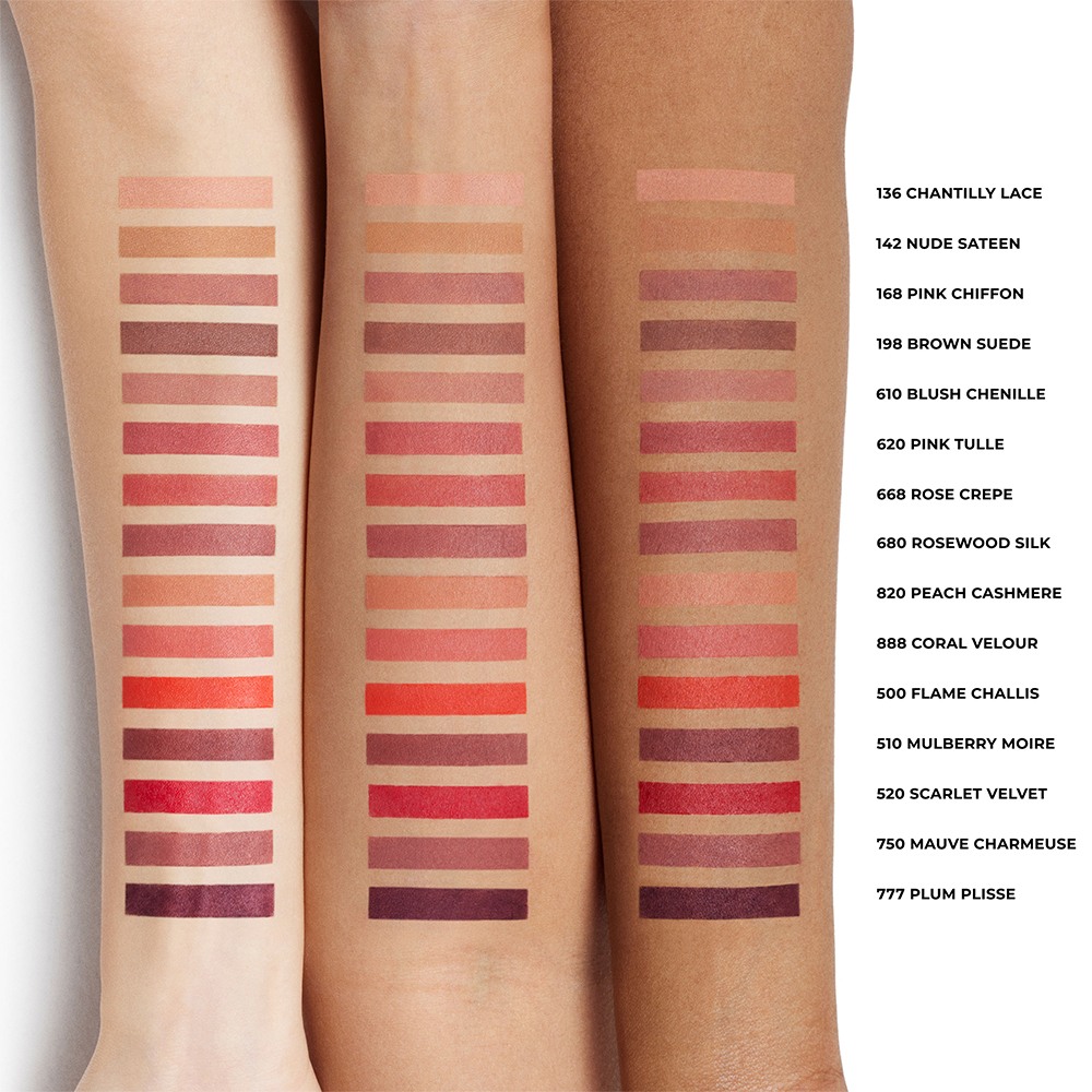 Caviar Smoothing Matte Lipstick • 500 Flame Challis