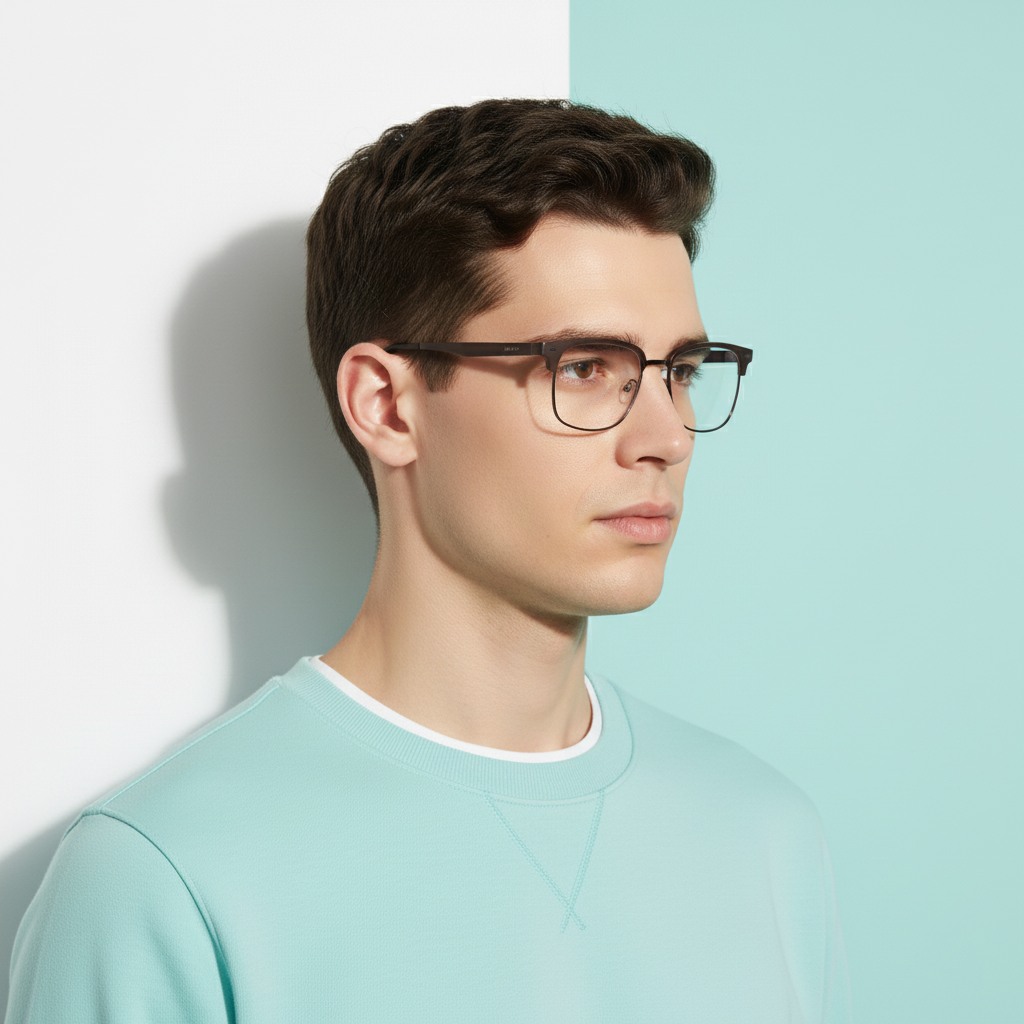 Brown ClubMaster Frame for Men ELITE