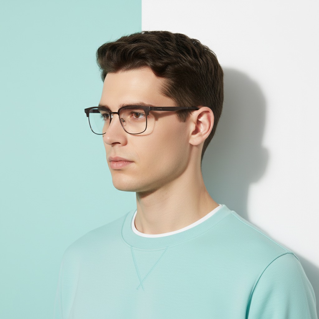Brown ClubMaster Frame for Men ELITE