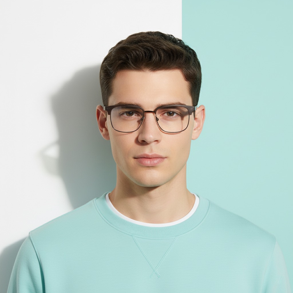 Brown ClubMaster Frame for Men ELITE