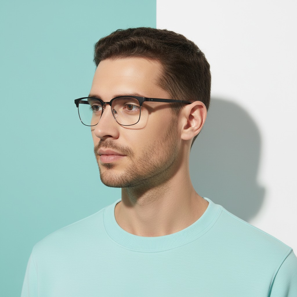 Black ClubMaster Frame for Men ELITE