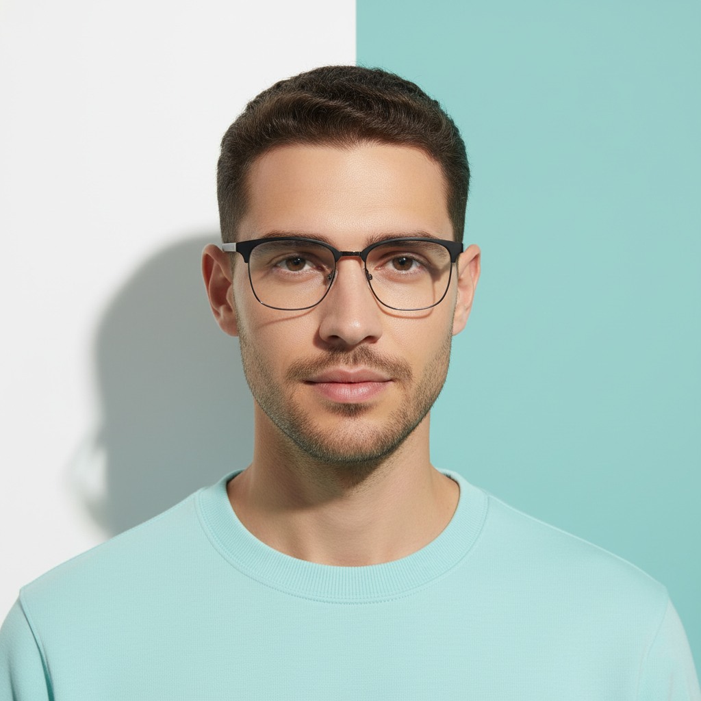 Black ClubMaster Frame for Men ELITE