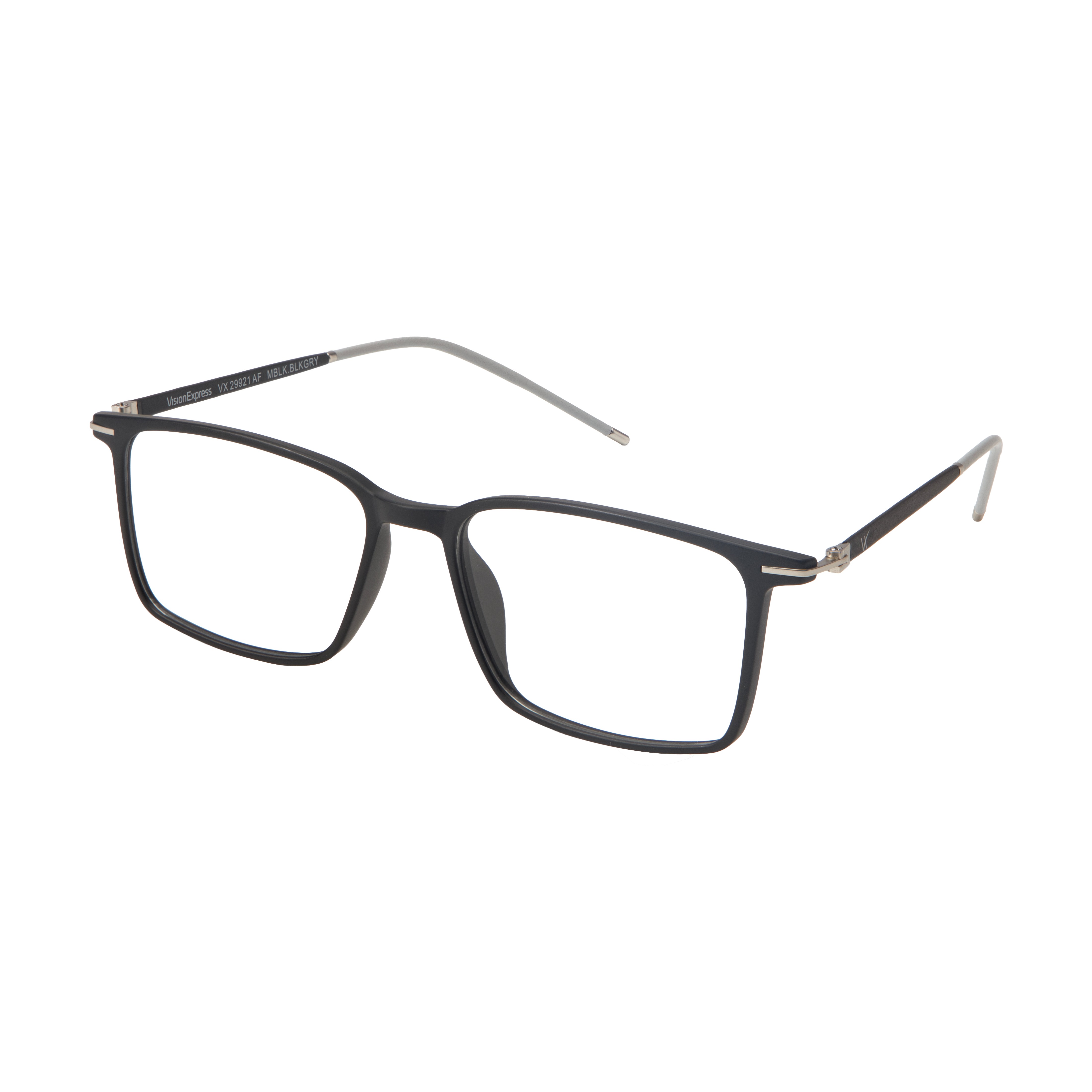 Grey Rectangle Frame for Men +VIBE