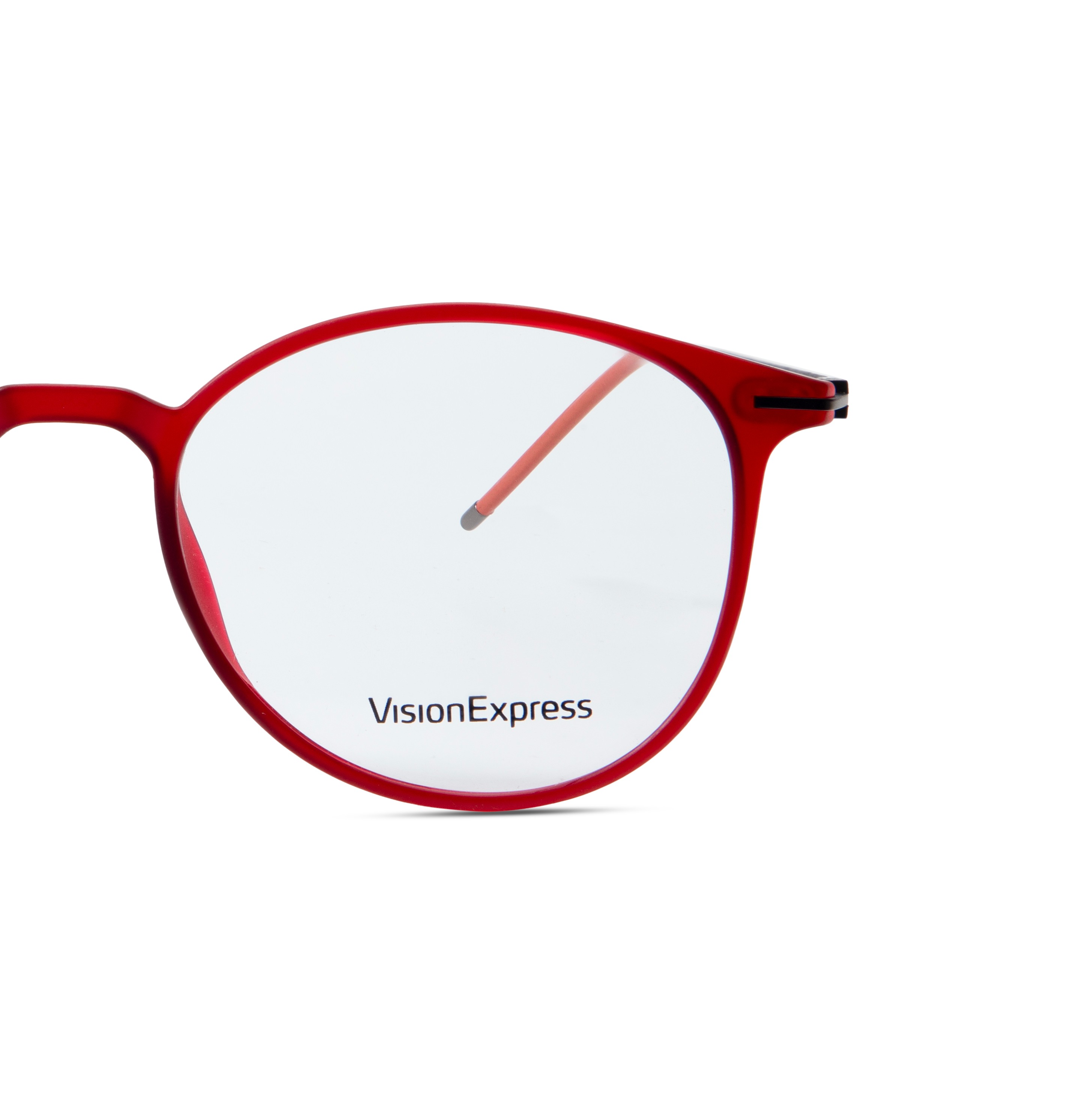 Red Round Frame for Women PopVue