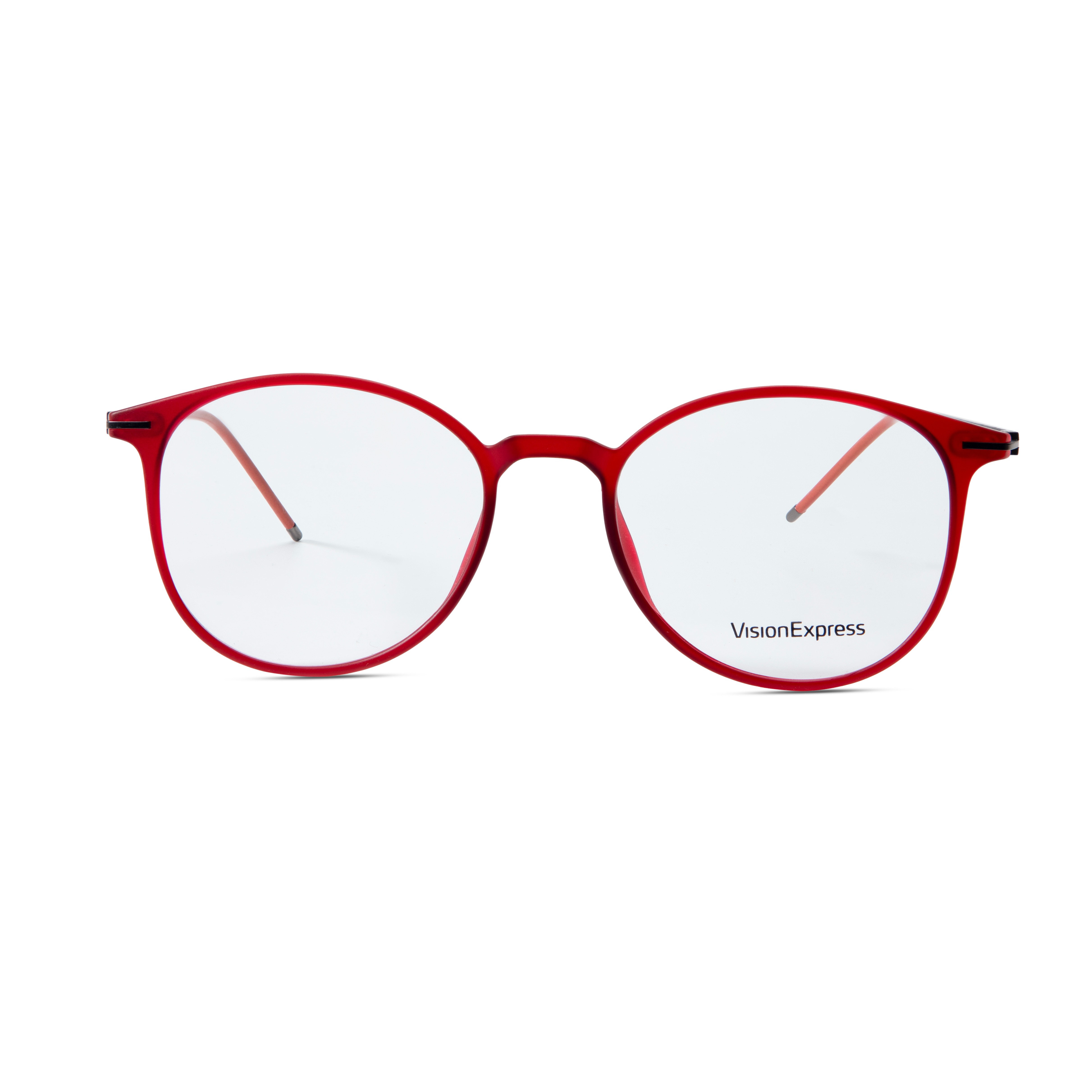 Red Round Frame for Women PopVue