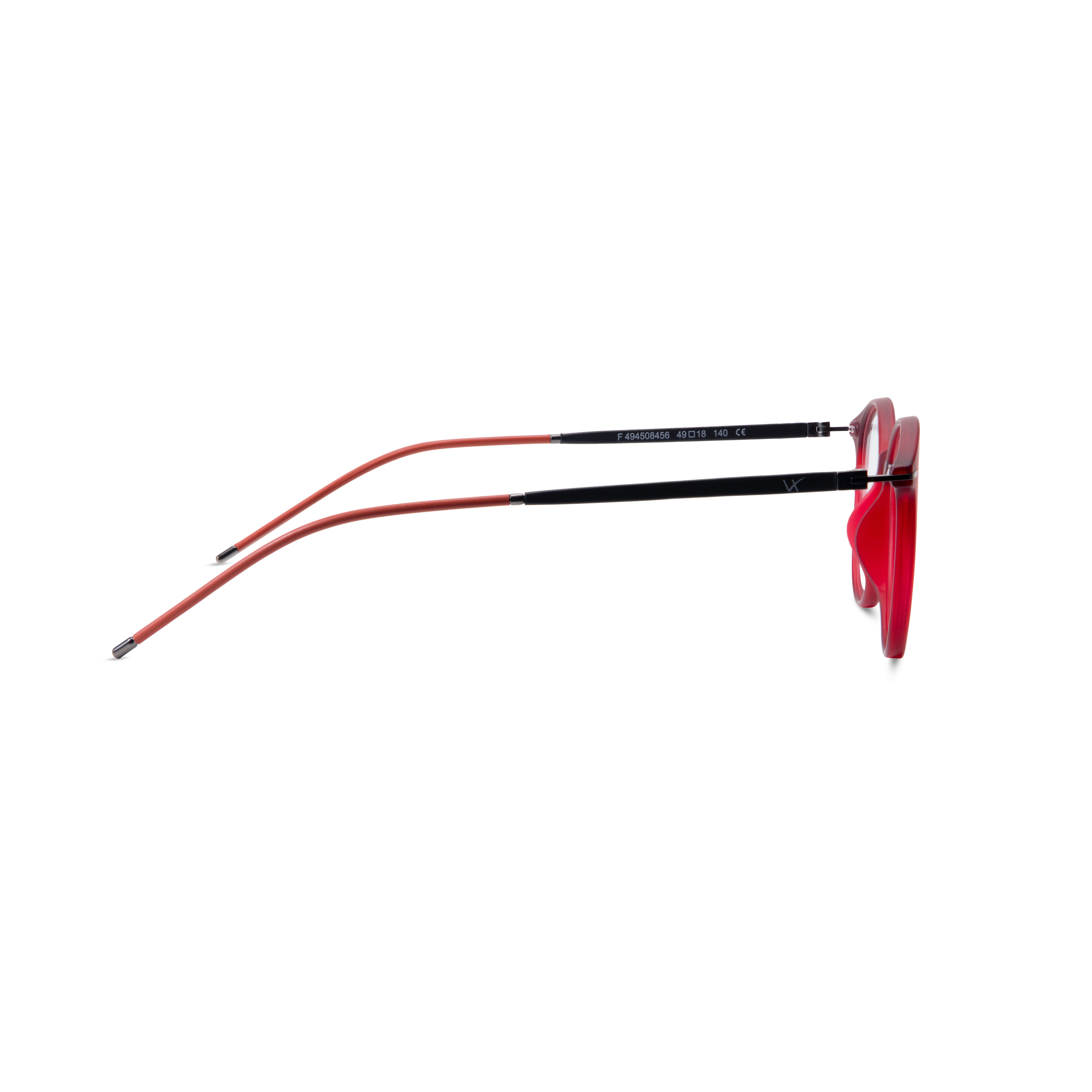 Red Round Frame for Women PopVue