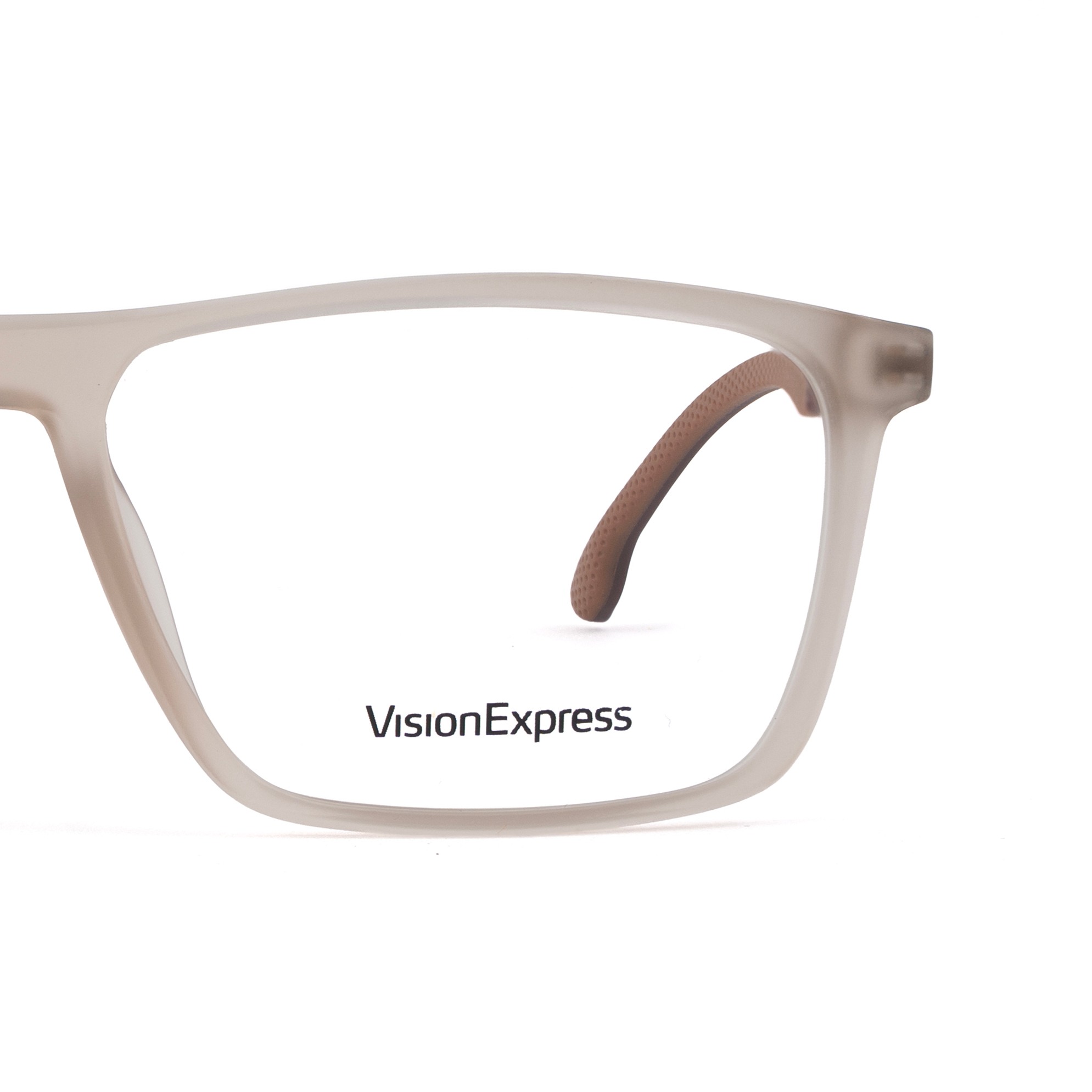 Brown Rectangle Frame for Men +VIBE