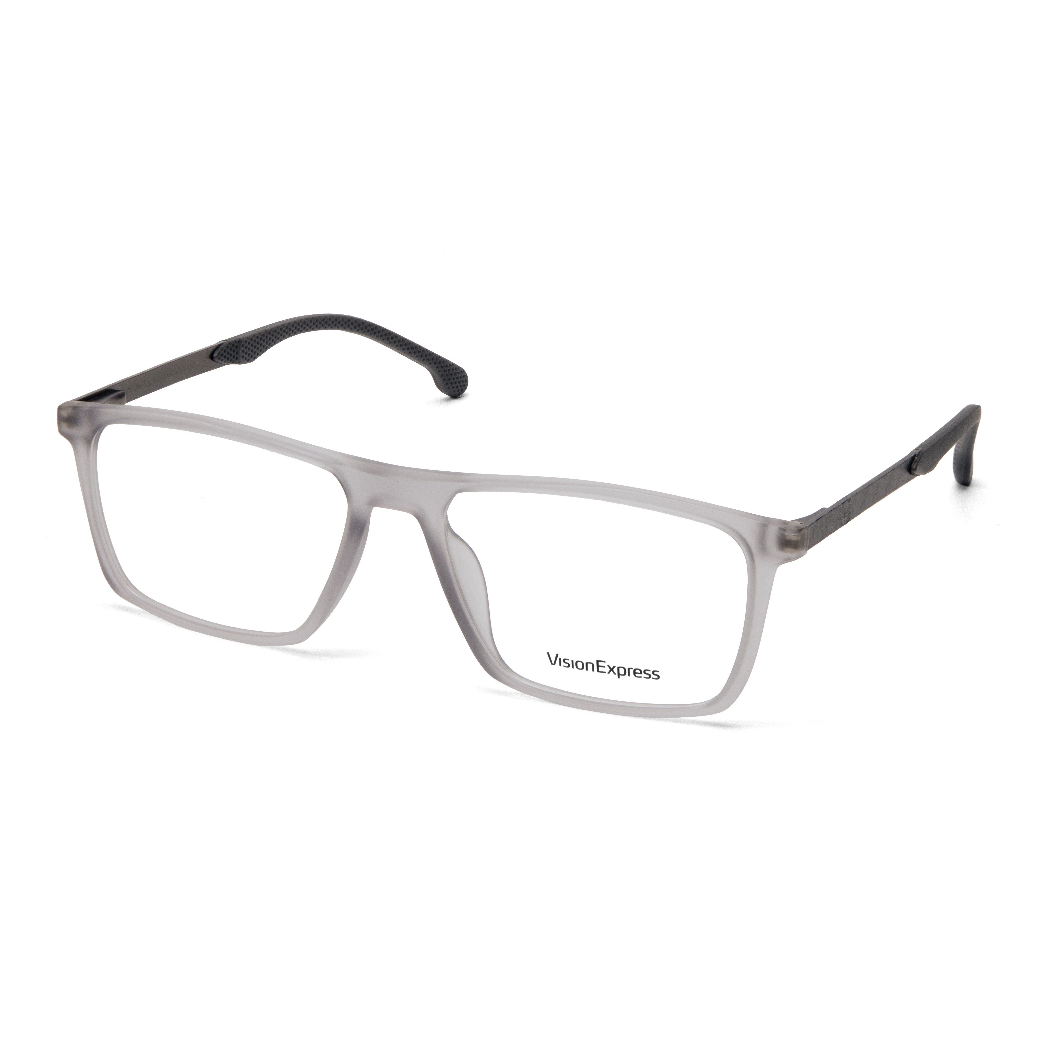 Grey Rectangle Frame for Men +VIBE