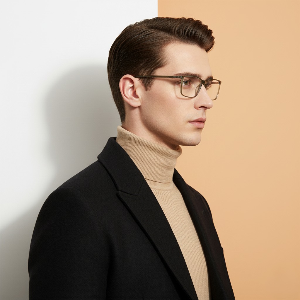 Green Rectangle Frame for Men ELITE
