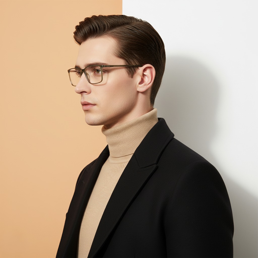 Green Rectangle Frame for Men ELITE