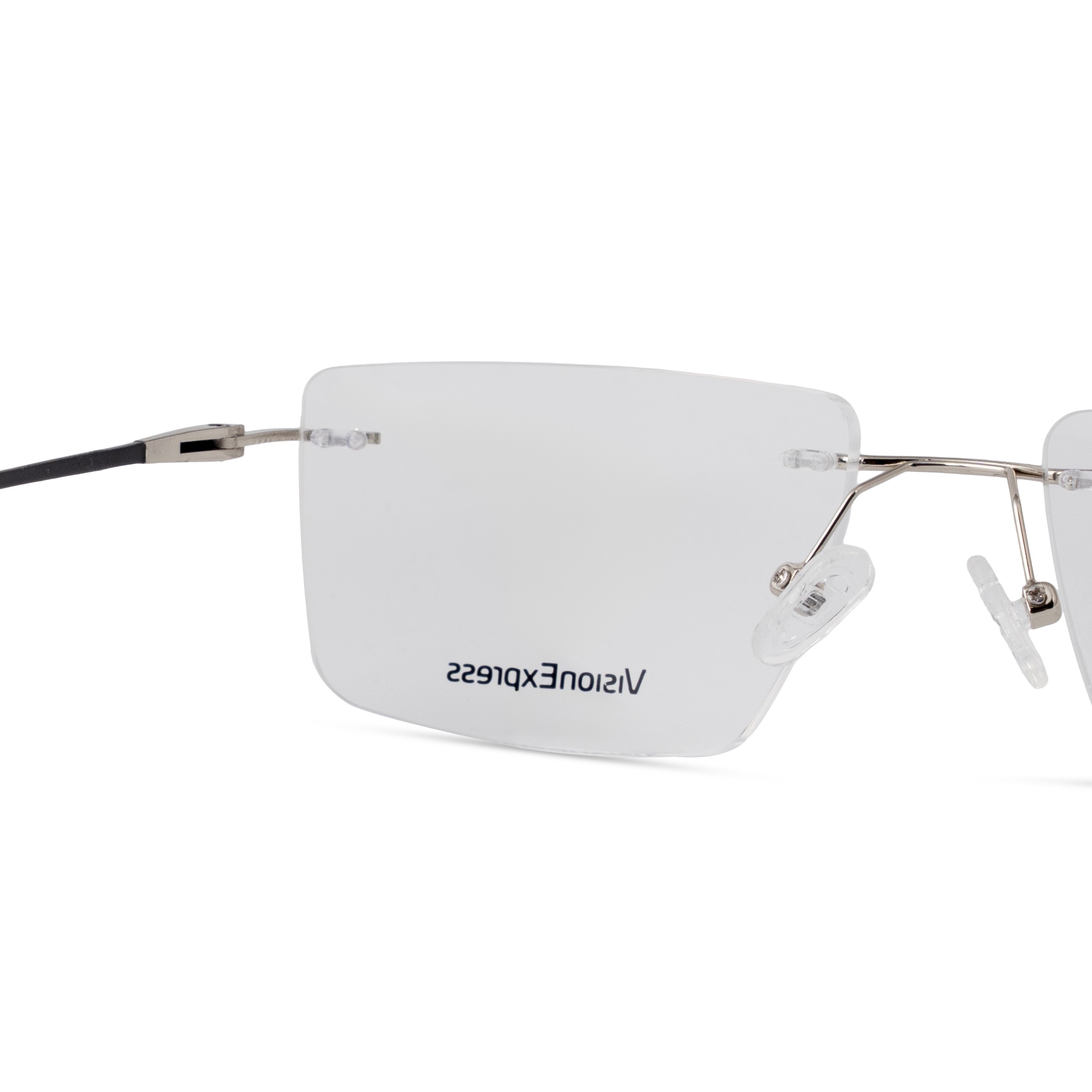 Silver Rectangle Frame for Men ELITE