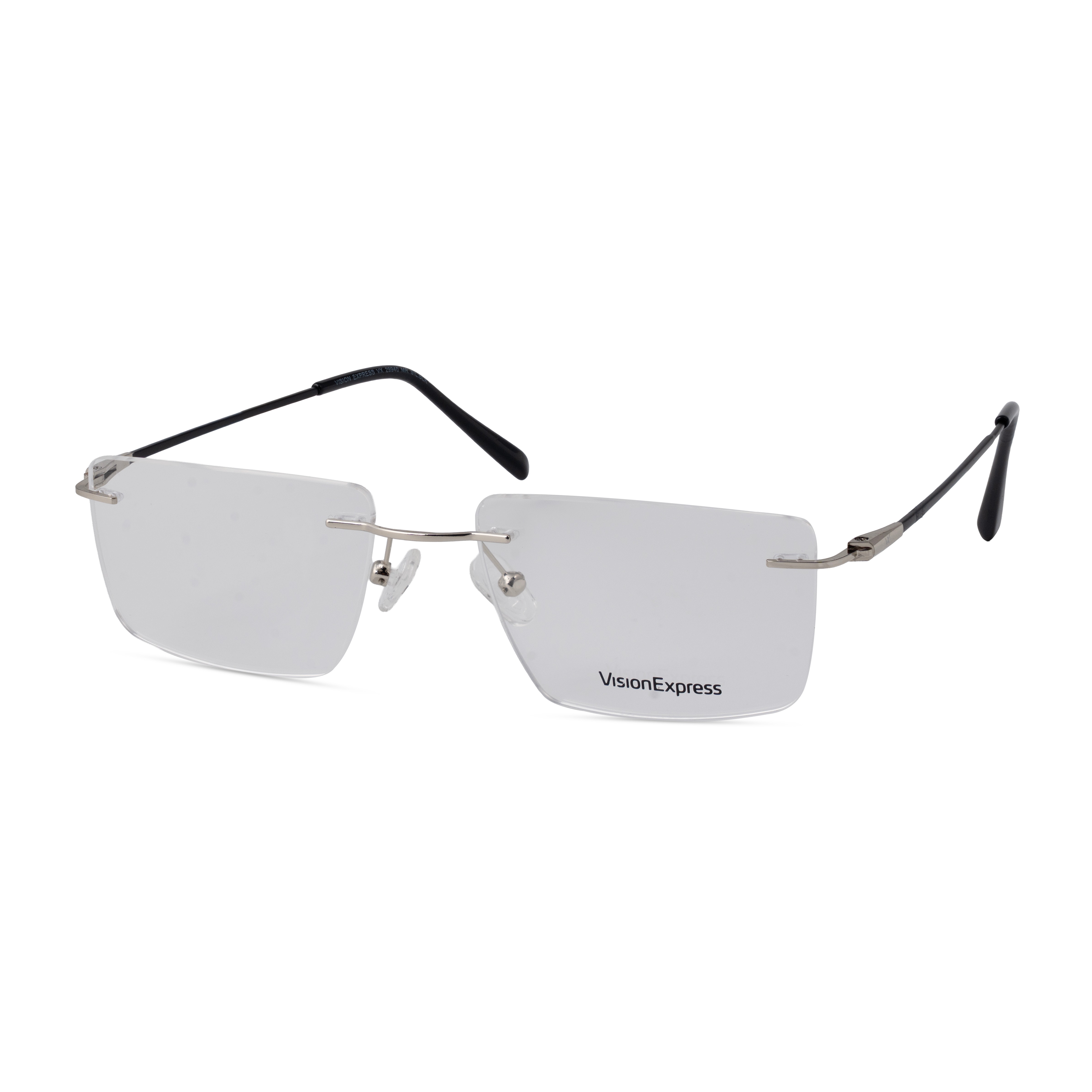 Silver Rectangle Frame for Men ELITE