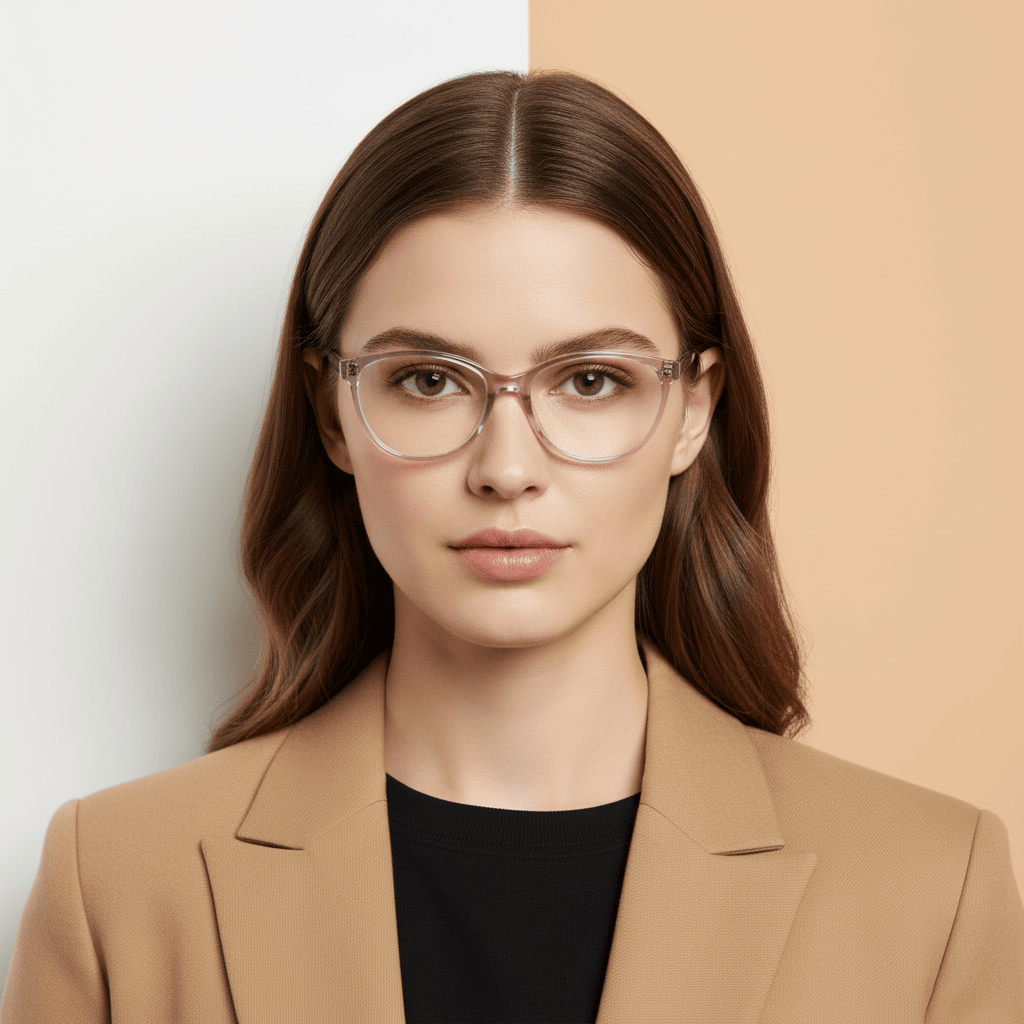 Pink Cat Eye Frame for Women +VIBE