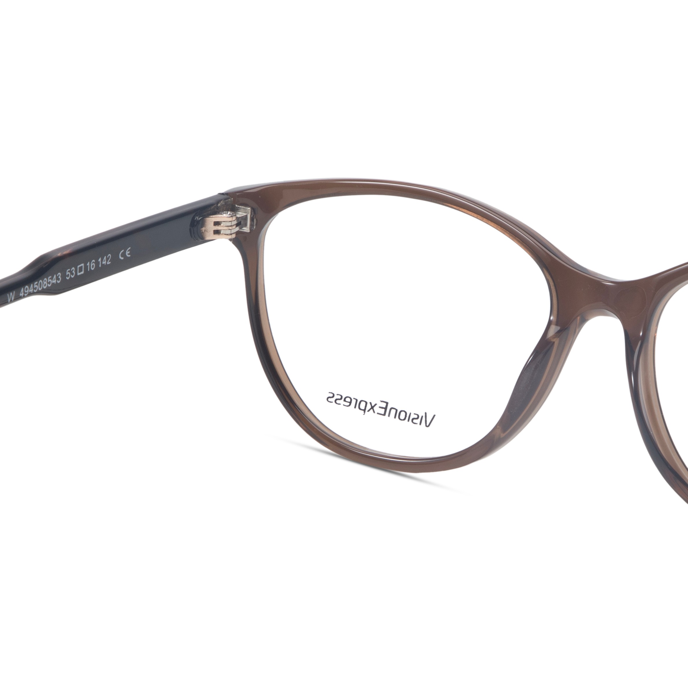 Brown Cat Eye Frame for Women +VIBE