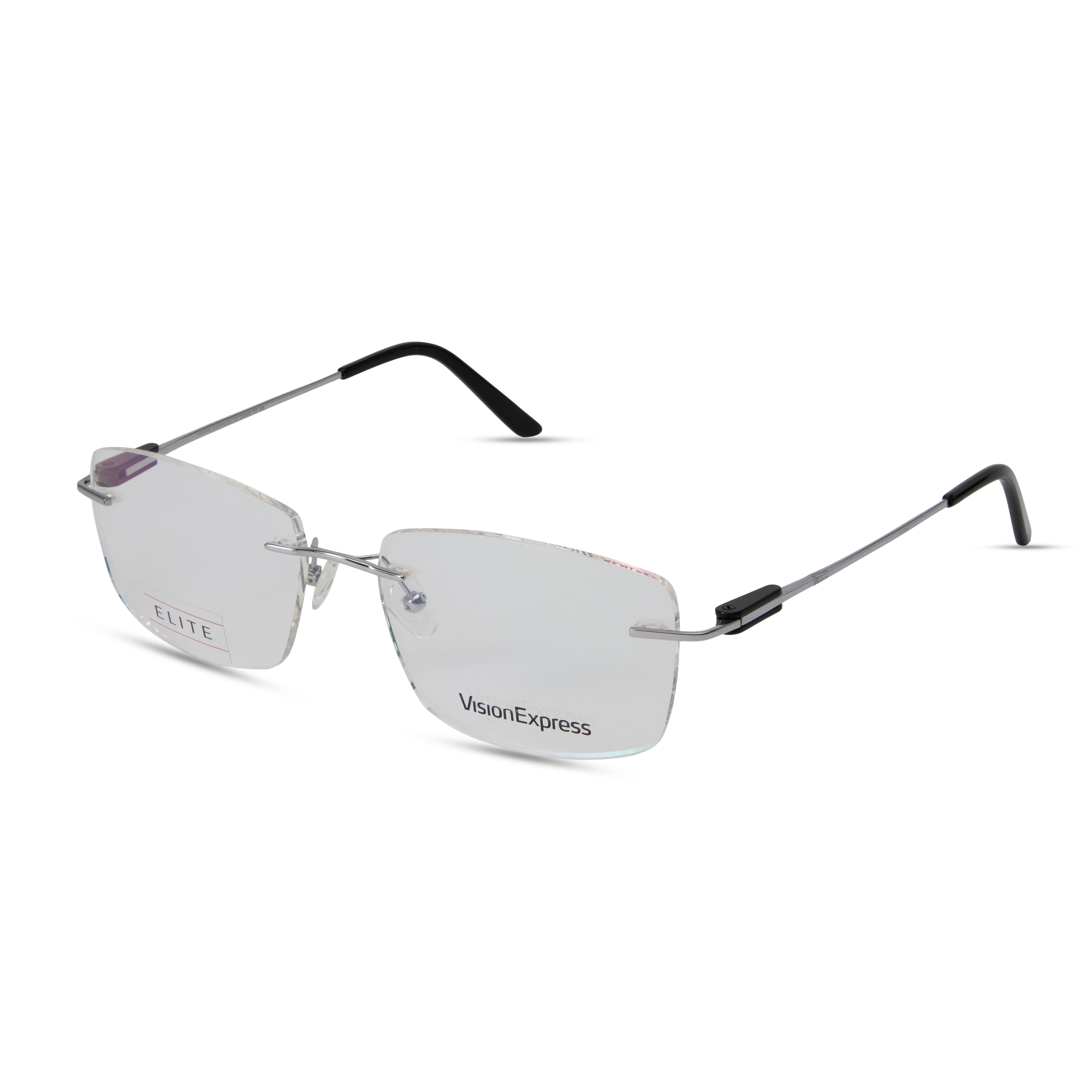 Silver Square Frame for Men ELITE