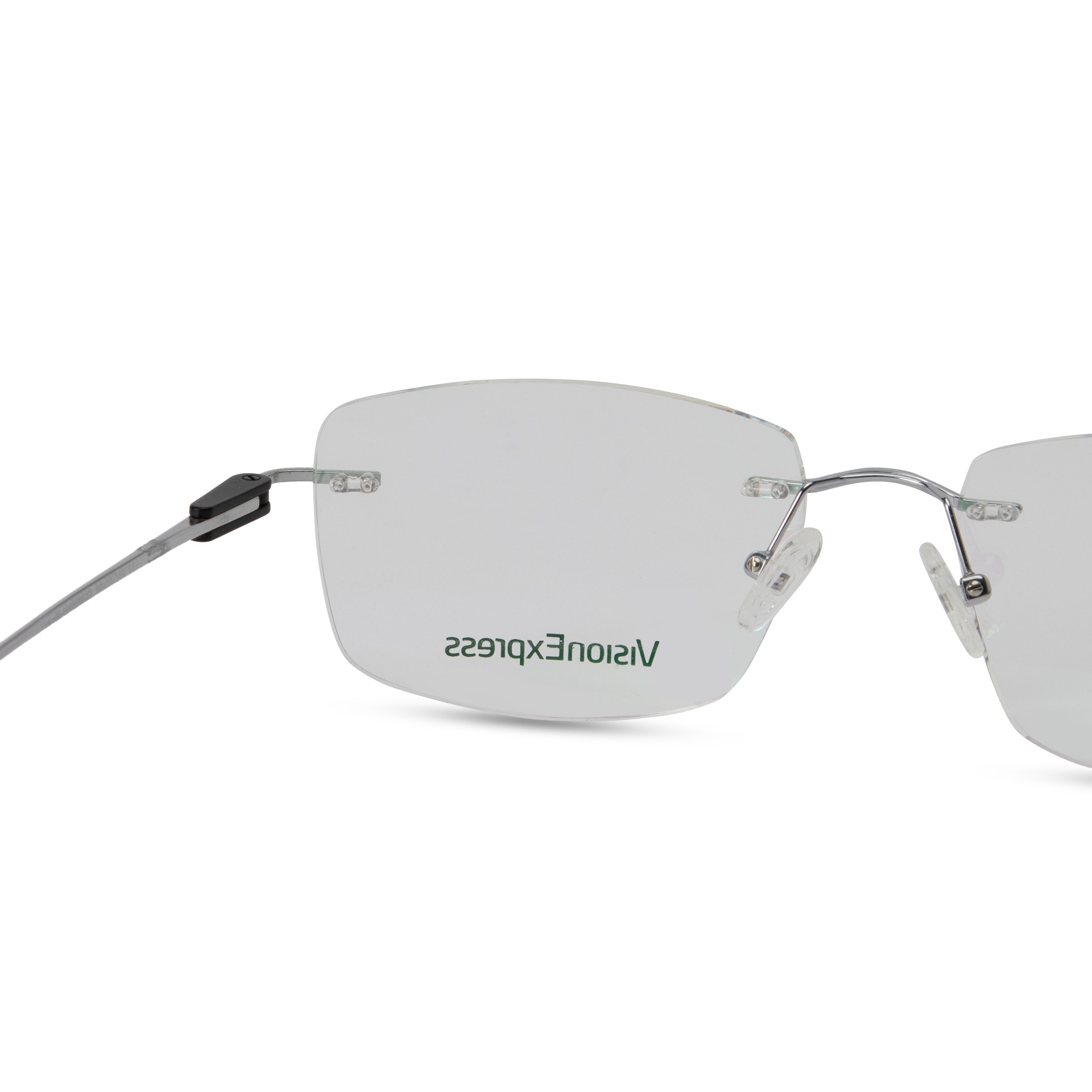 Silver Square Frame for Men ELITE