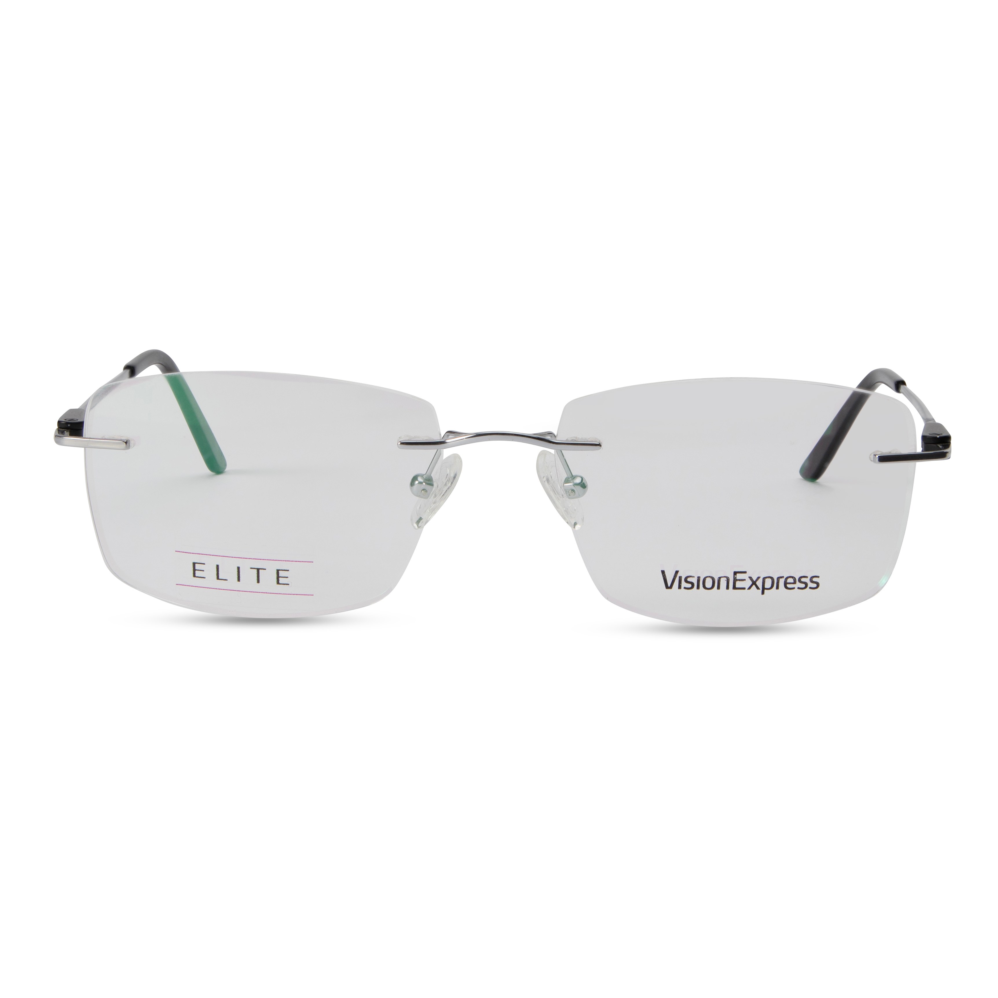 Silver Square Frame for Men ELITE