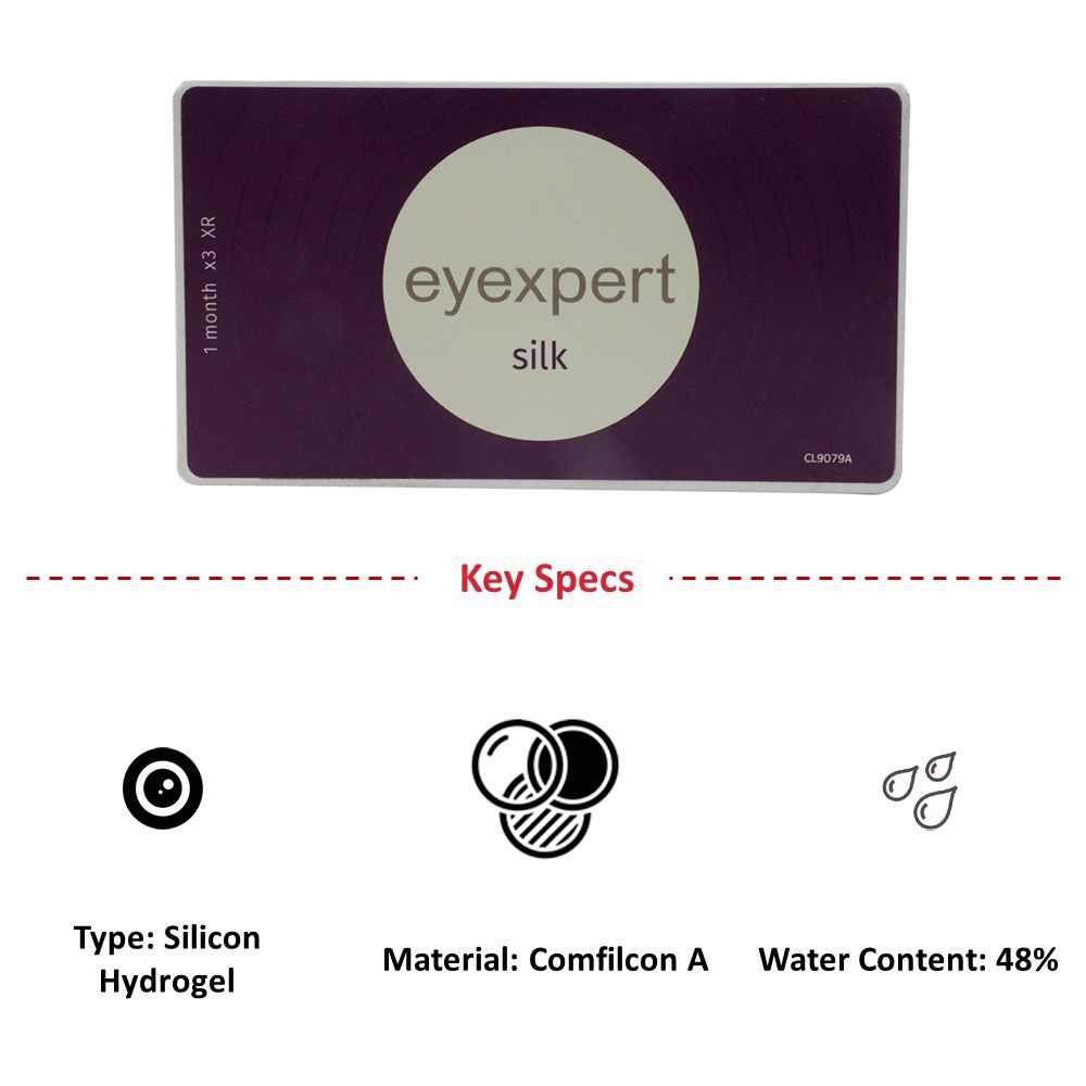 Eyexpert Silk Monthly (3 Lenses)