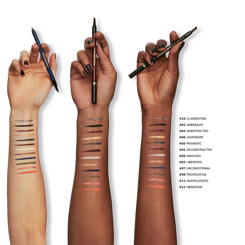 Lines Liberated Waterproof Eye Pencil • 02 Deconstructed Brown
