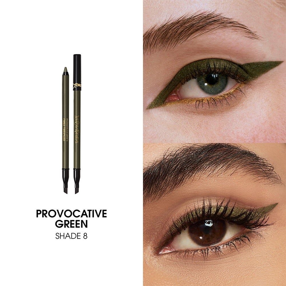 Lines Liberated Waterproof Eye Pencil • 08 Provocative Green