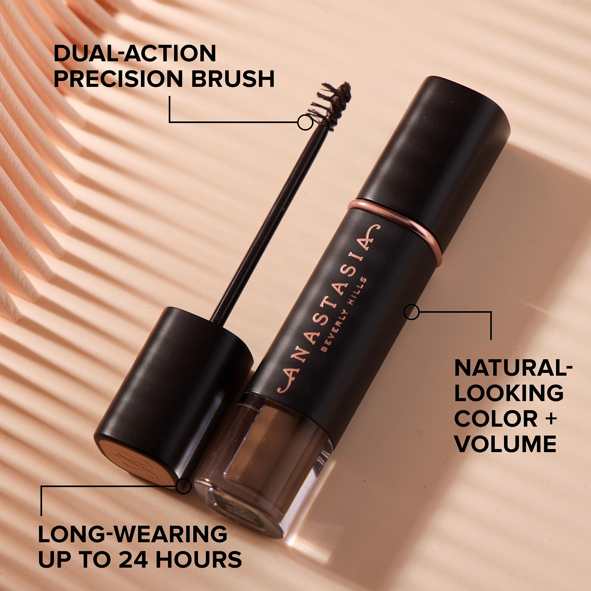 Volumizing Tinted Brow Gel • Ebony