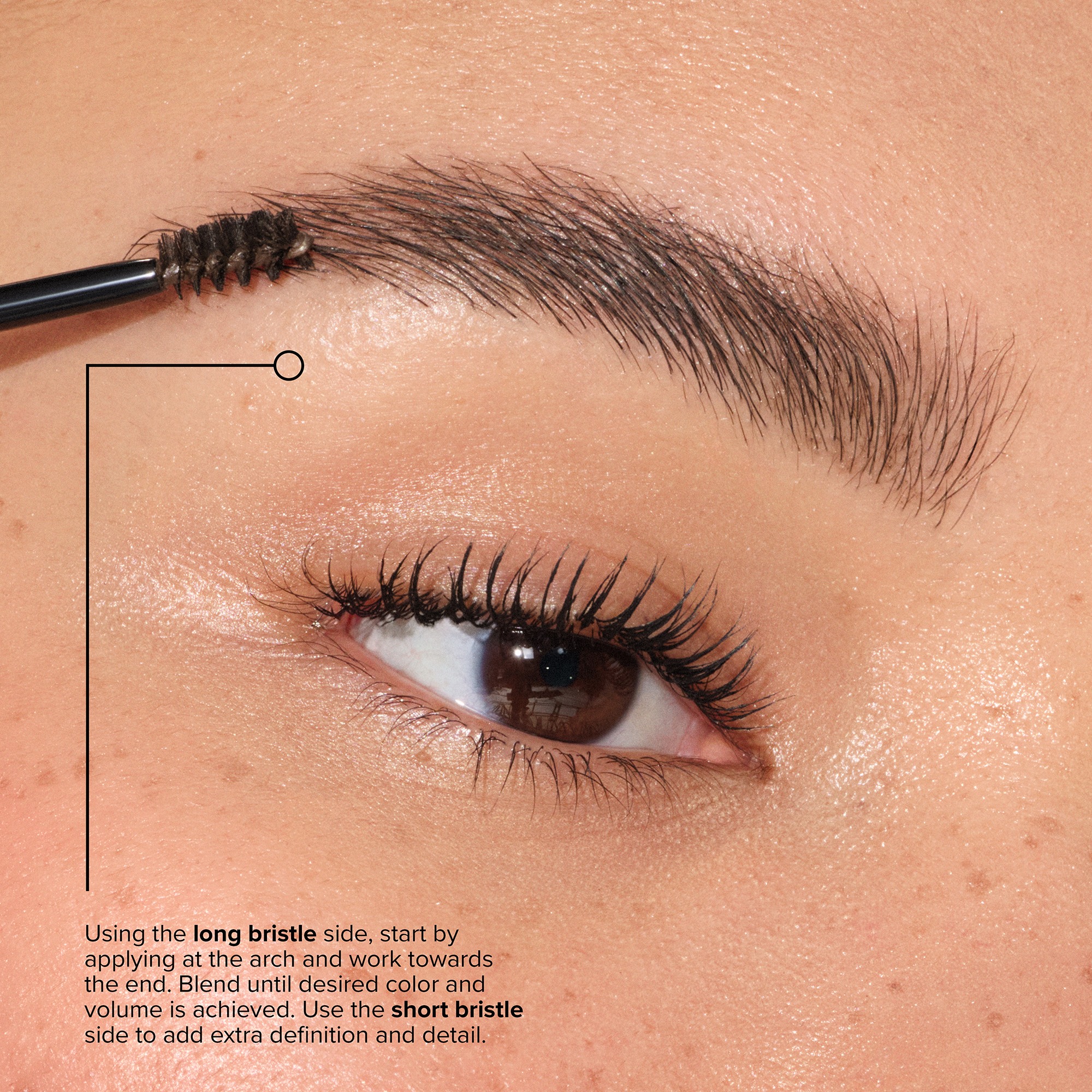 Volumizing Tinted Brow Gel • Medium Brown