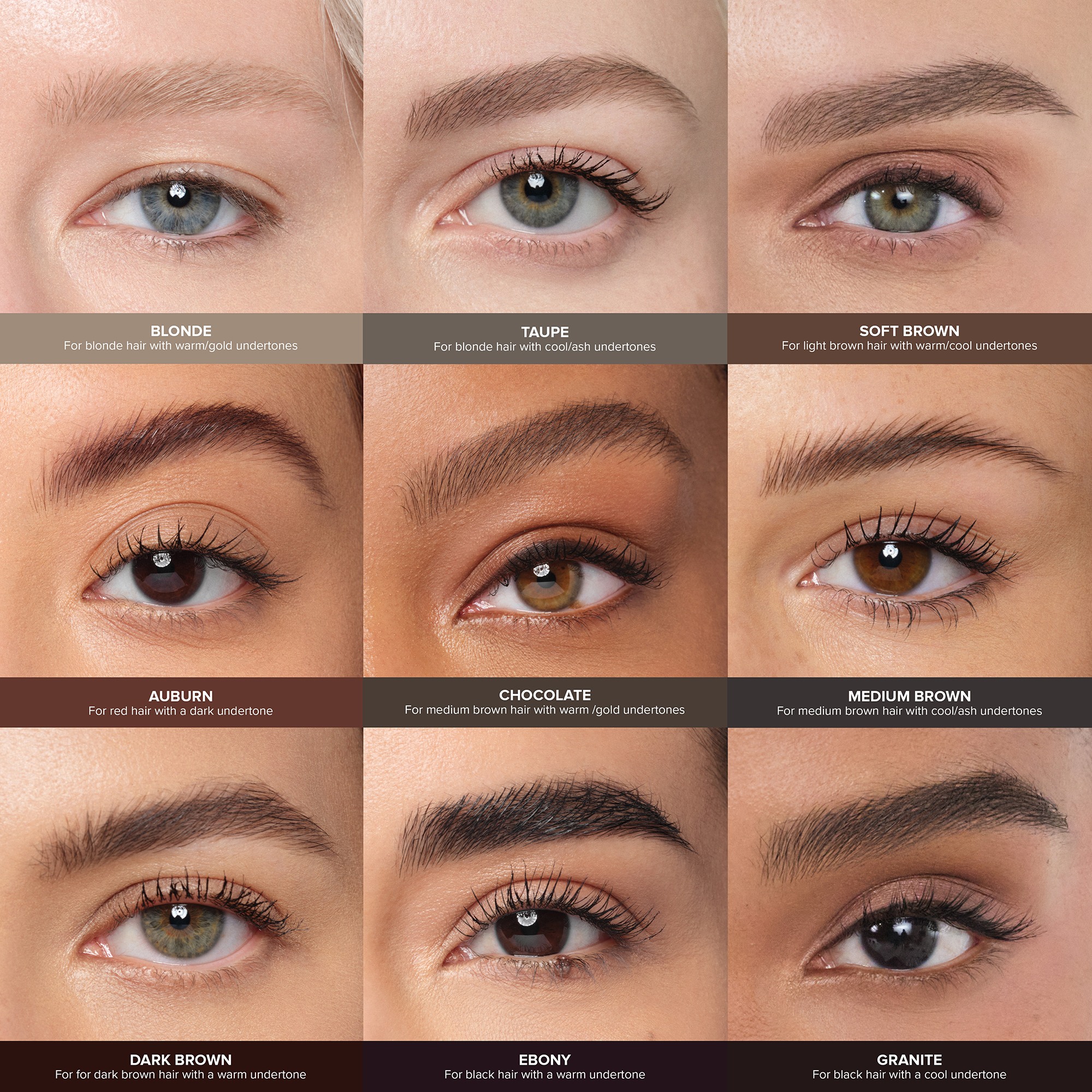Volumizing Tinted Brow Gel • Dark Brown