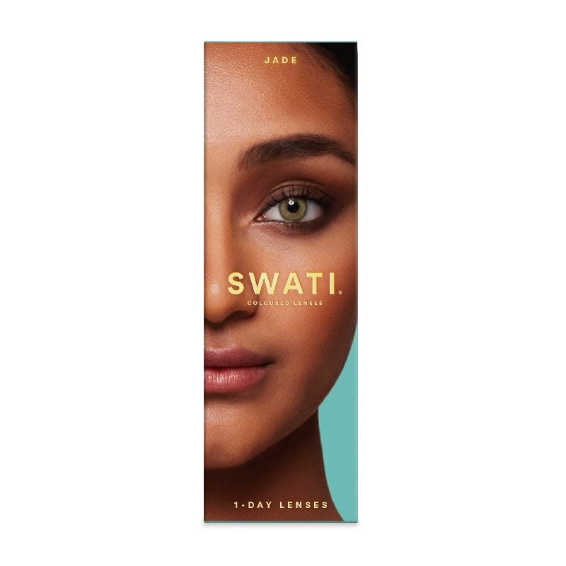Coloured Contact Lenses Jade - 1 Day • Power 0.00