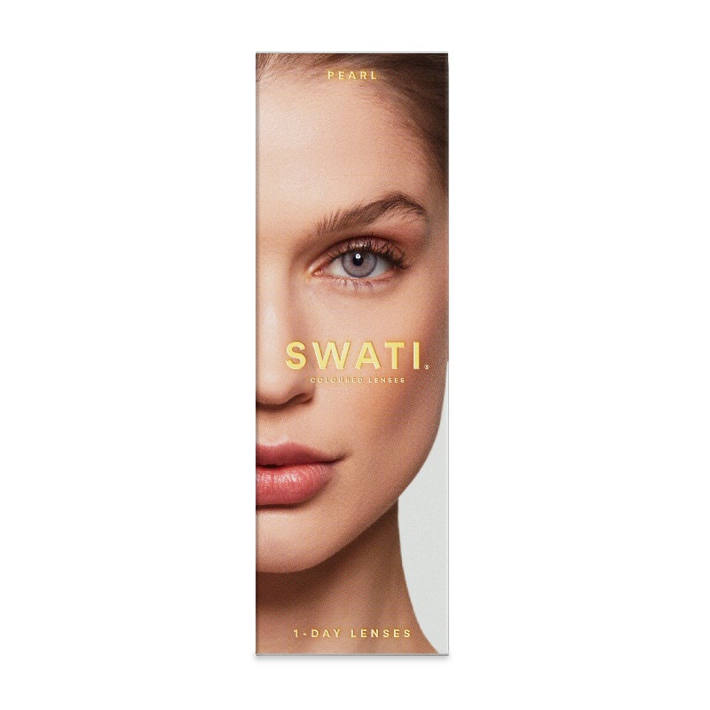 Coloured Contact Lenses Pearl - 1 Day • Power -1.00