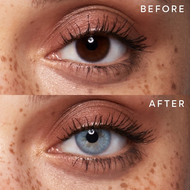 Coloured Contact Lenses Aquamarine - 1 Day • Power 0.00