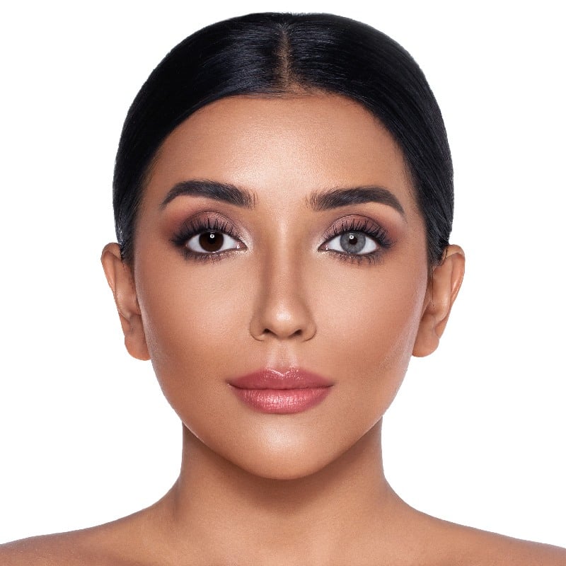 Coloured Contact Lenses Graphite - 1 Day • Power 0.00