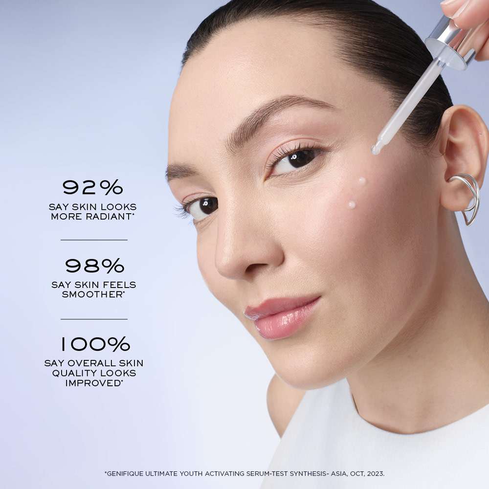 Genifique Ultimate Youth Activating Serum With Beta Glucan For Skin Repair • 30ml