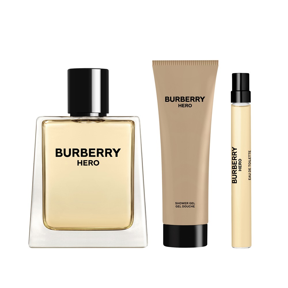 Hero Giftset (Eau de Toilette + Shower Gel + Pen Spray) • 100ml+75ml+